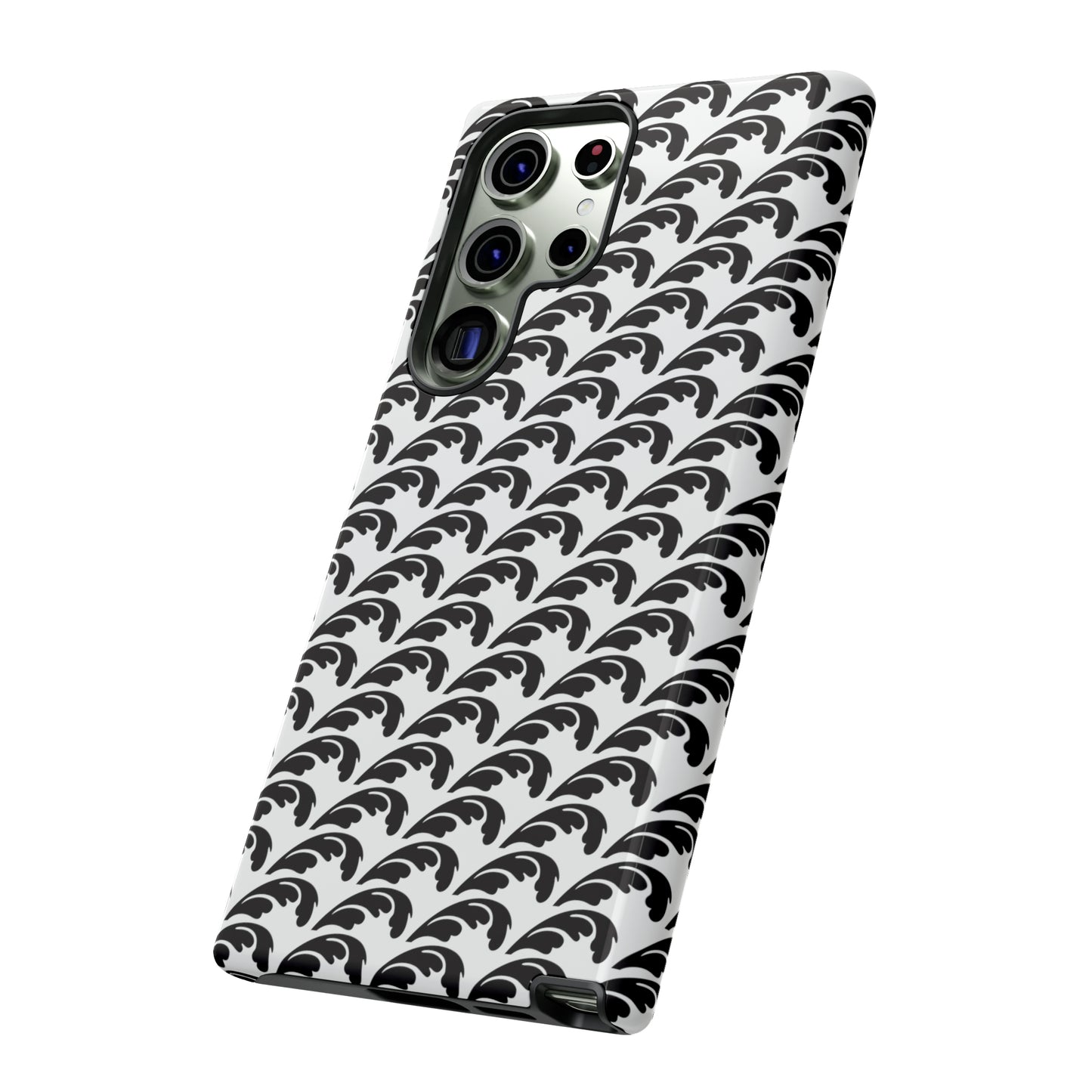 Beautiful Beloved One Flourish (black/white) - Tough Phone Cases