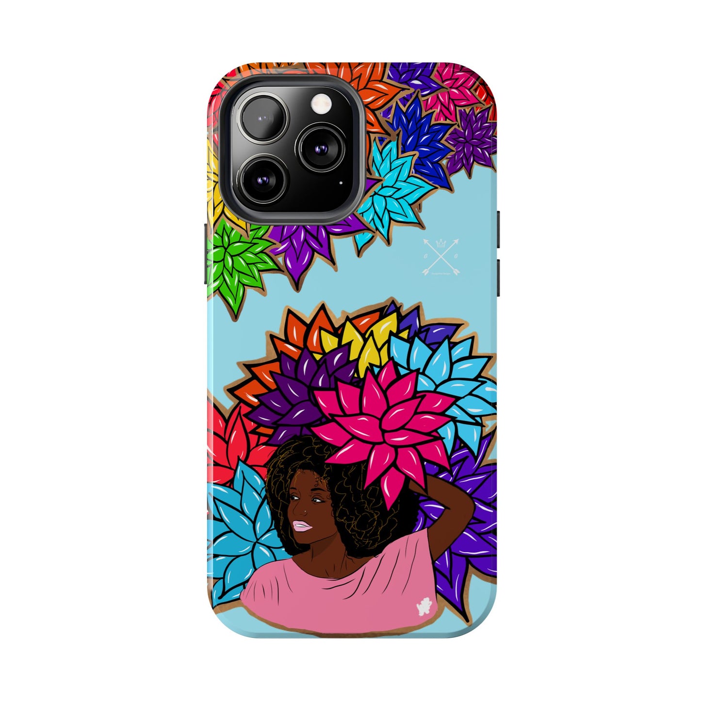 Beauty with Flowers - Tough Phone Cases