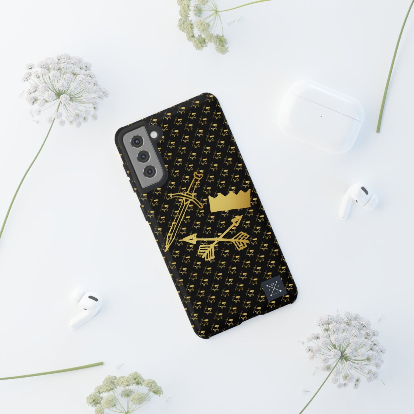 Gold and Bold Warrior - Tough Phone Cases
