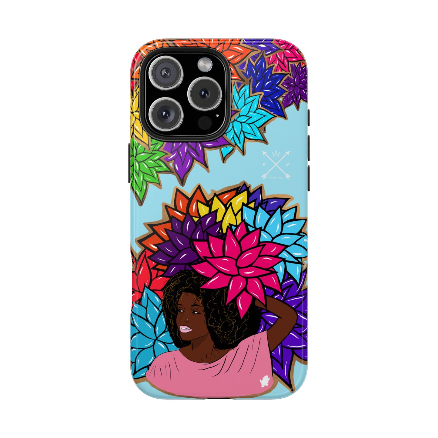 Beauty with Flowers - Tough Phone Cases