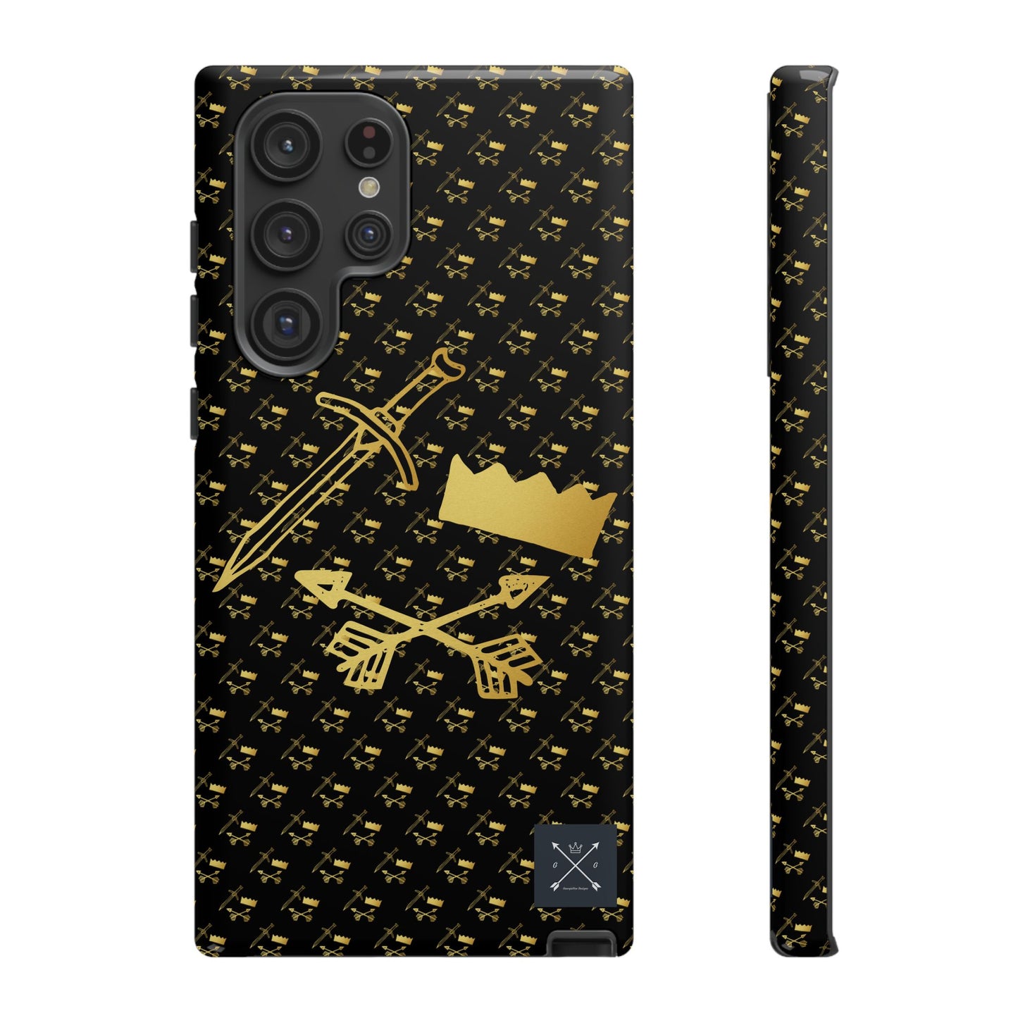 Gold and Bold Warrior - Tough Phone Cases