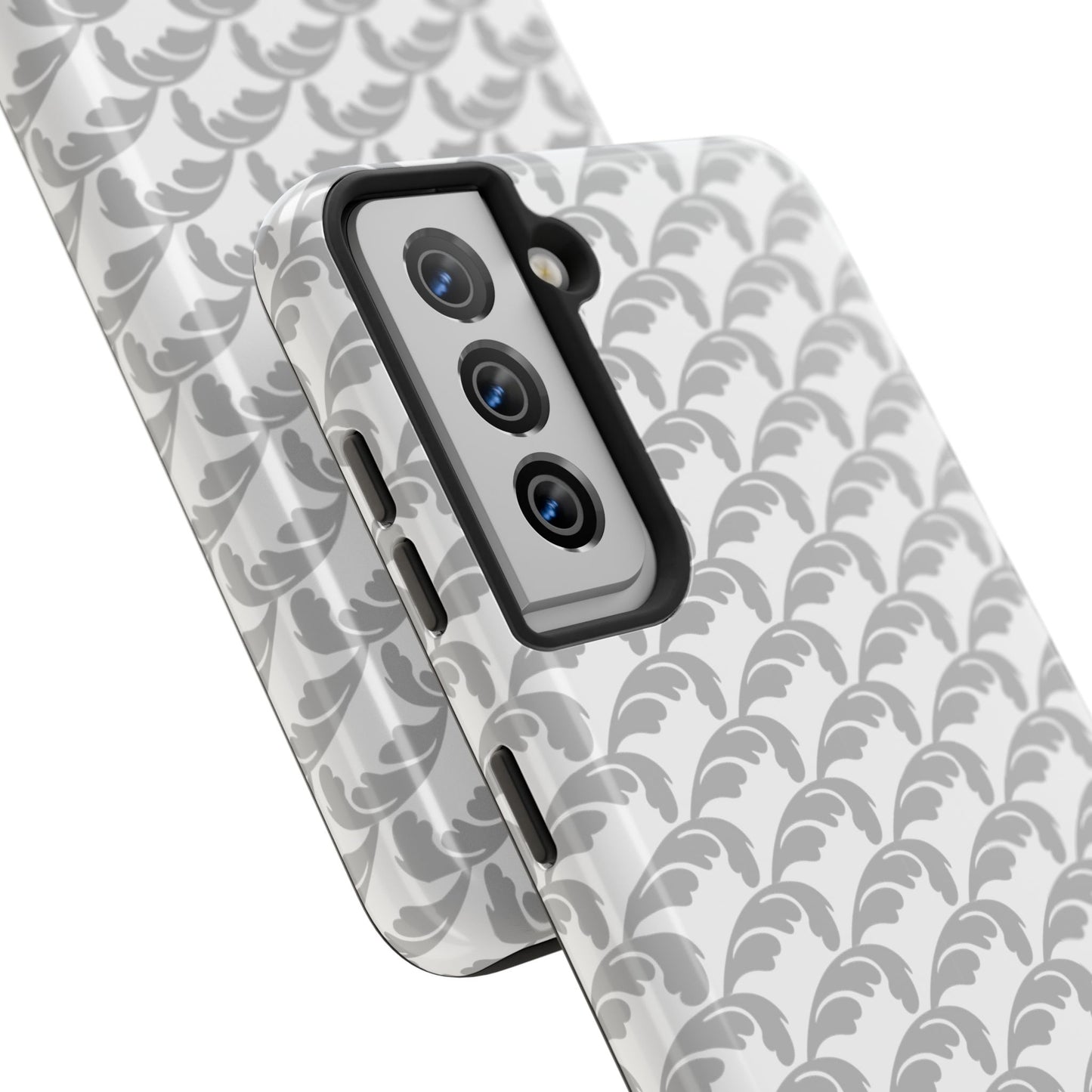 Beautiful Beloved Flourish (white/silver) - Tough Phone Cases