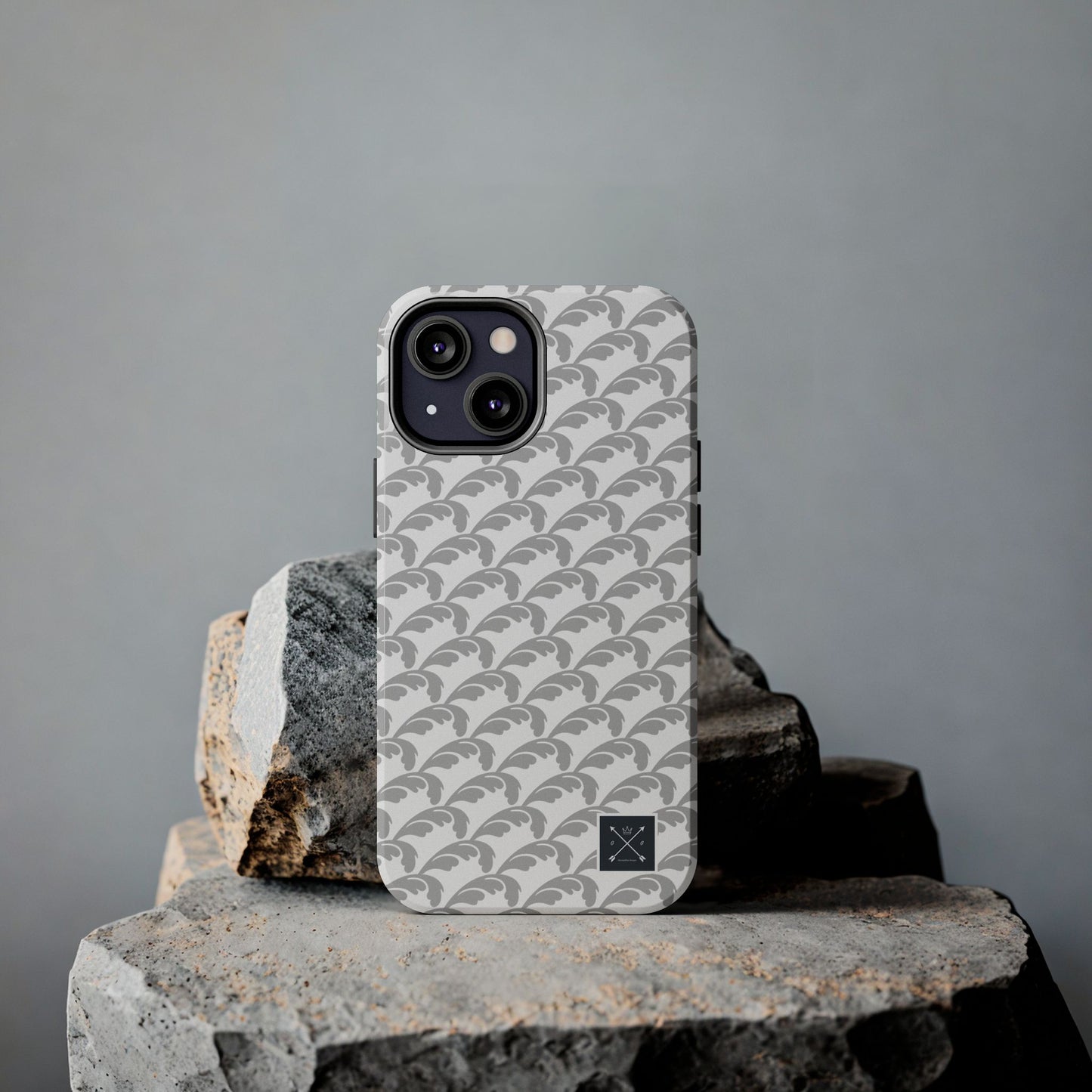 Beautiful Beloved Flourish (white/silver) - Tough Phone Cases