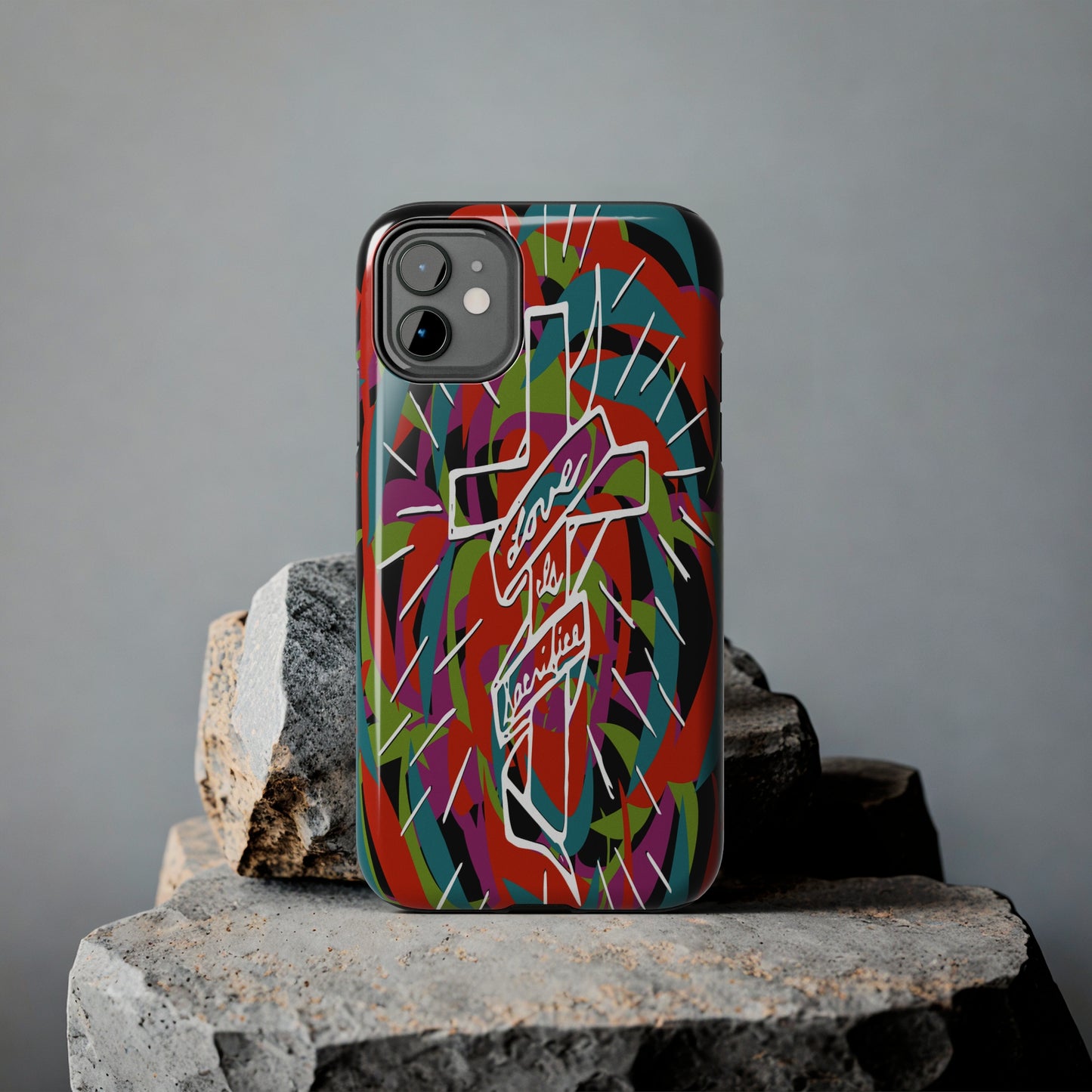 Love is Sacrifice - Tough Phone Cases