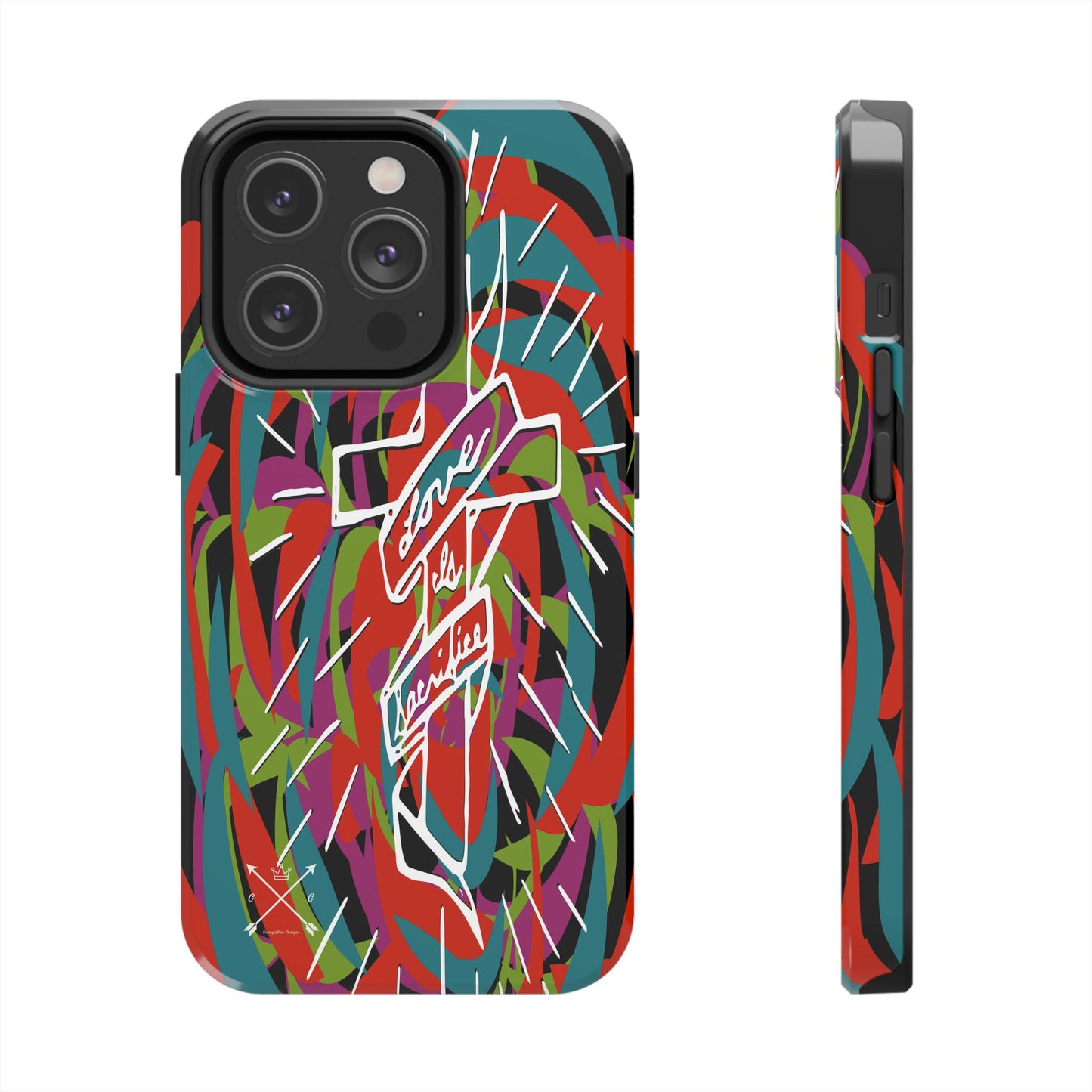 Love is Sacrifice - Tough Phone Cases
