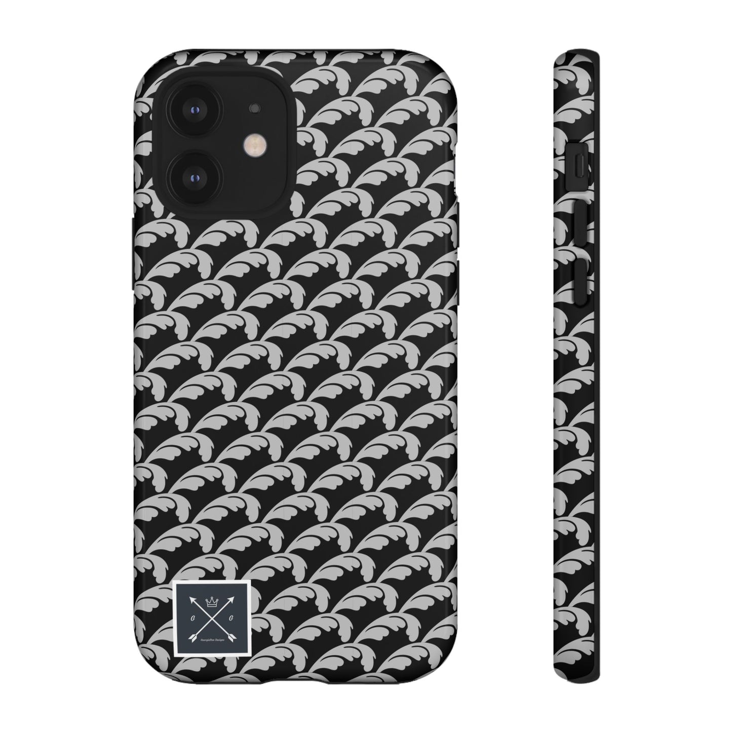 Beautiful Beloved One Flourish (black/silver) - Tough Phone Cases