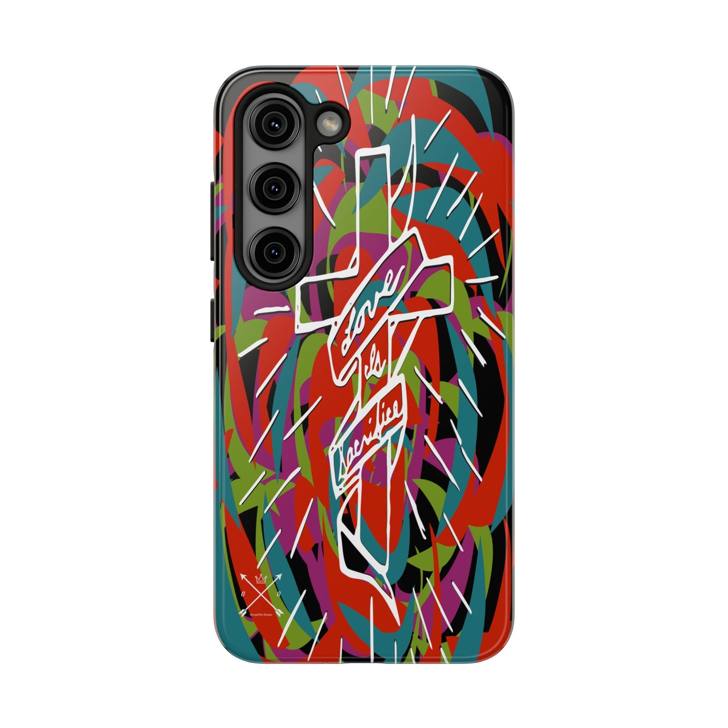 Love is Sacrifice - Tough Phone Cases