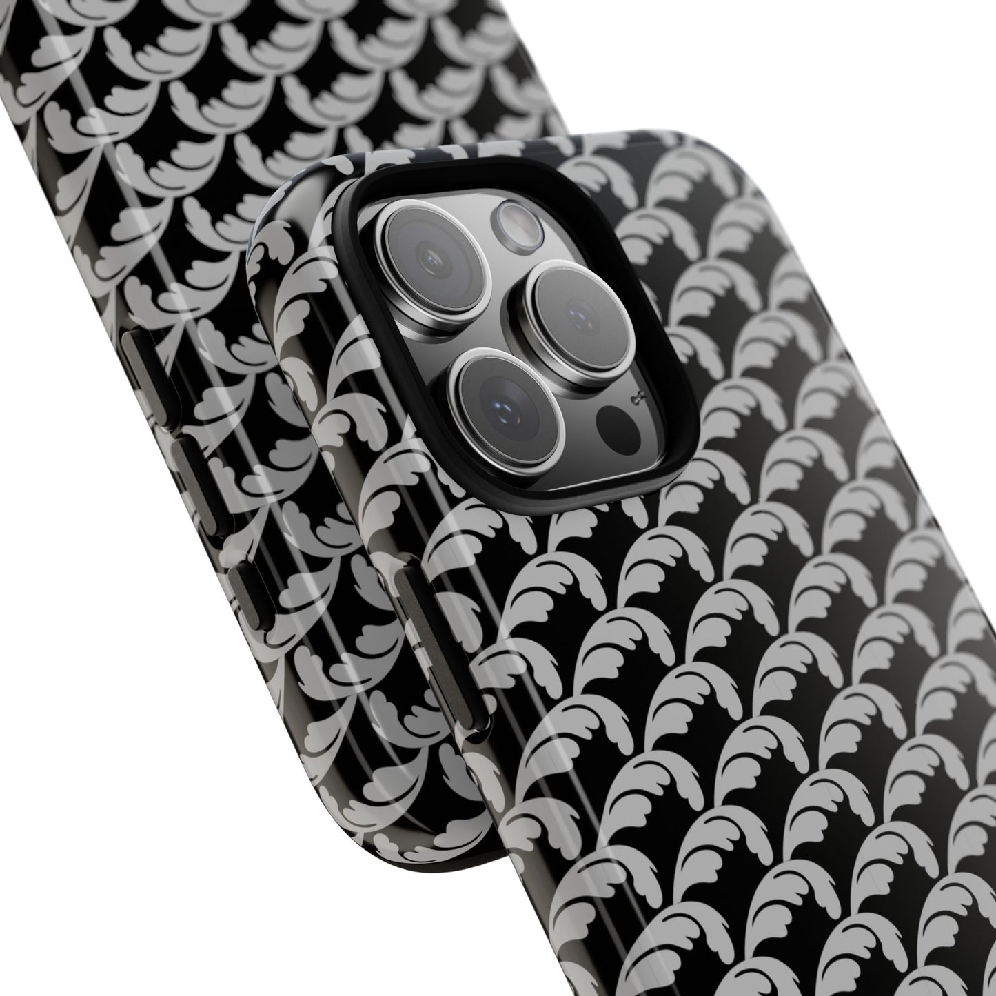 Beautiful Beloved One Flourish (black/silver) - Tough Phone Cases