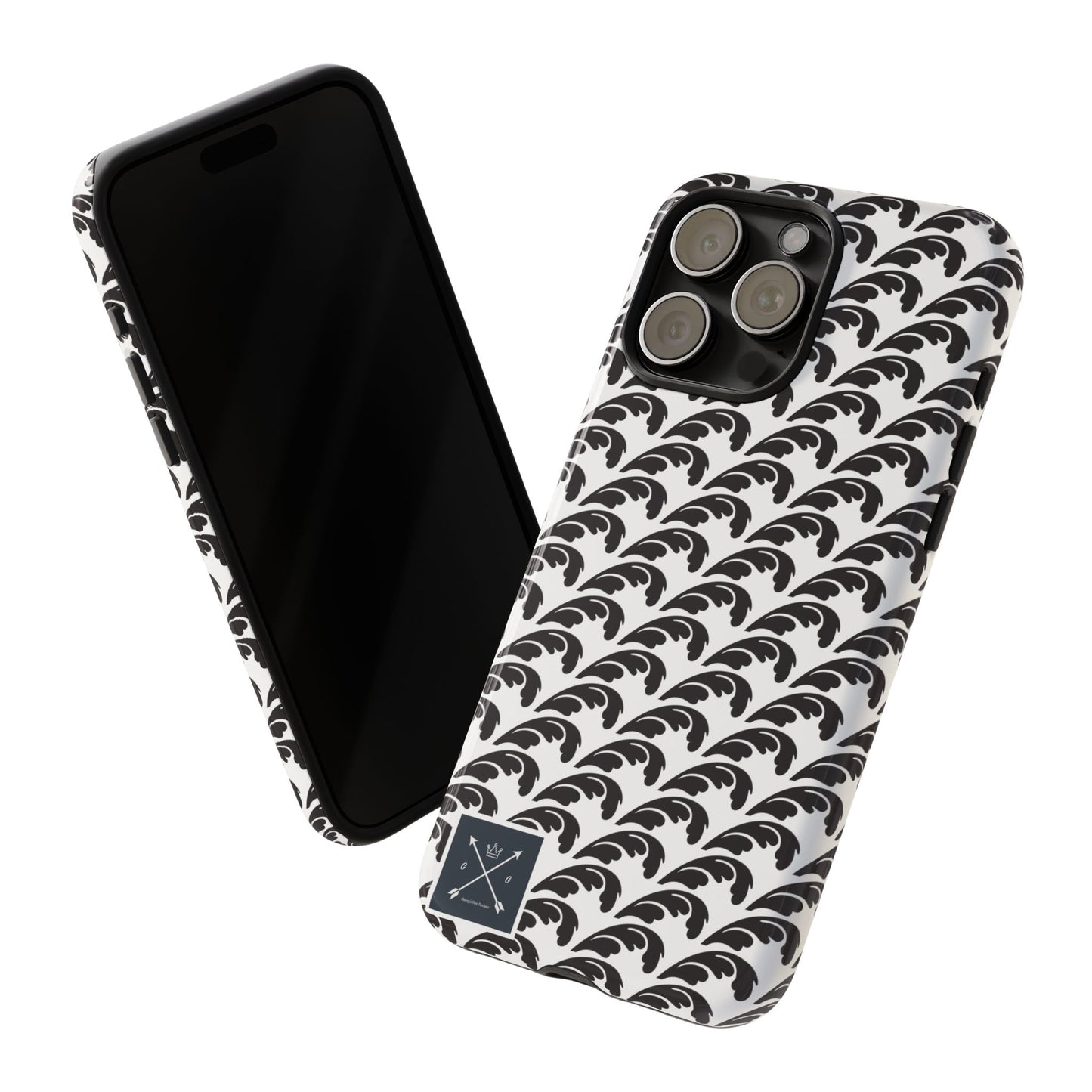Beautiful Beloved One Flourish (black/white) - Tough Phone Cases
