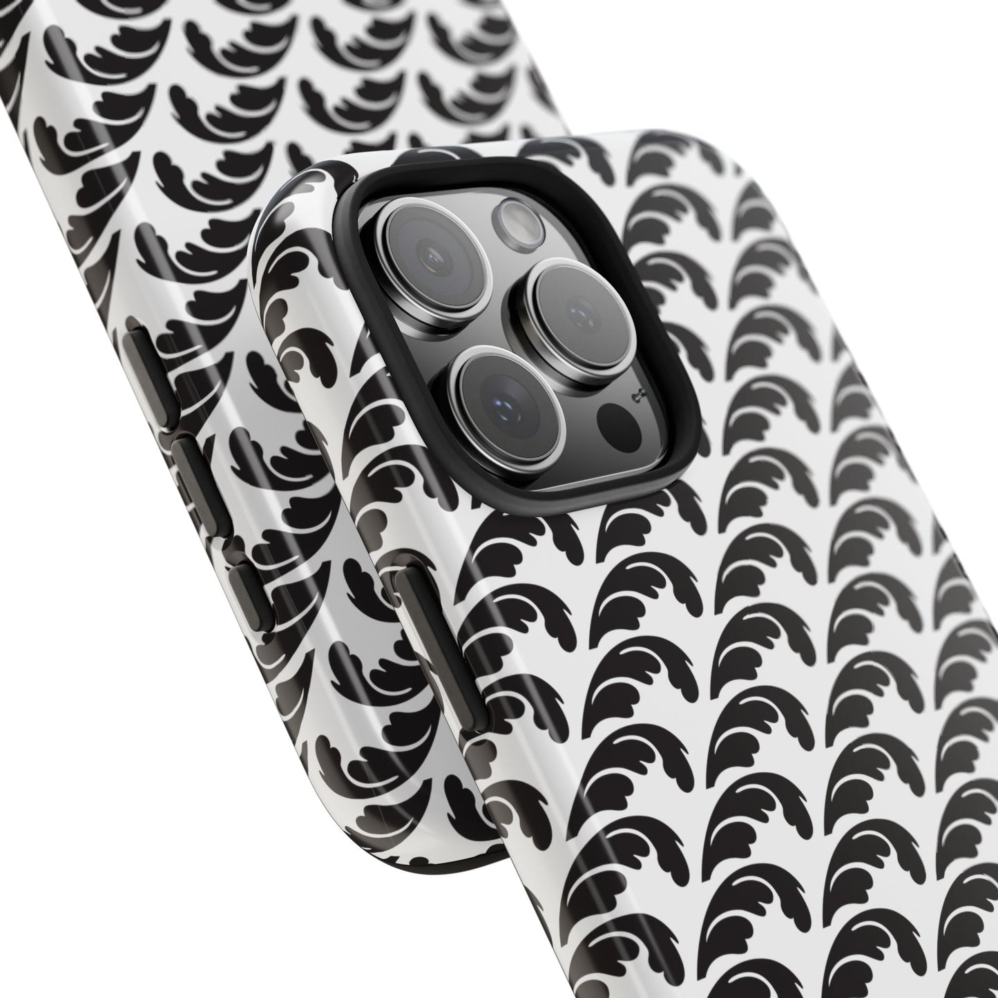 Beautiful Beloved One Flourish (black/white) - Tough Phone Cases