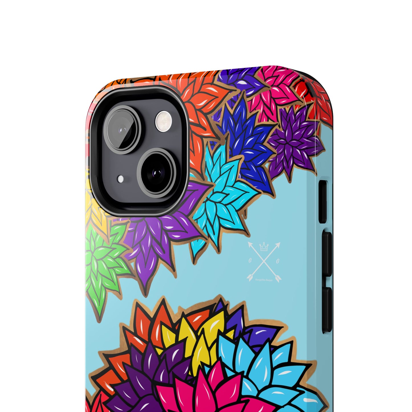 Beauty with Flowers - Tough Phone Cases