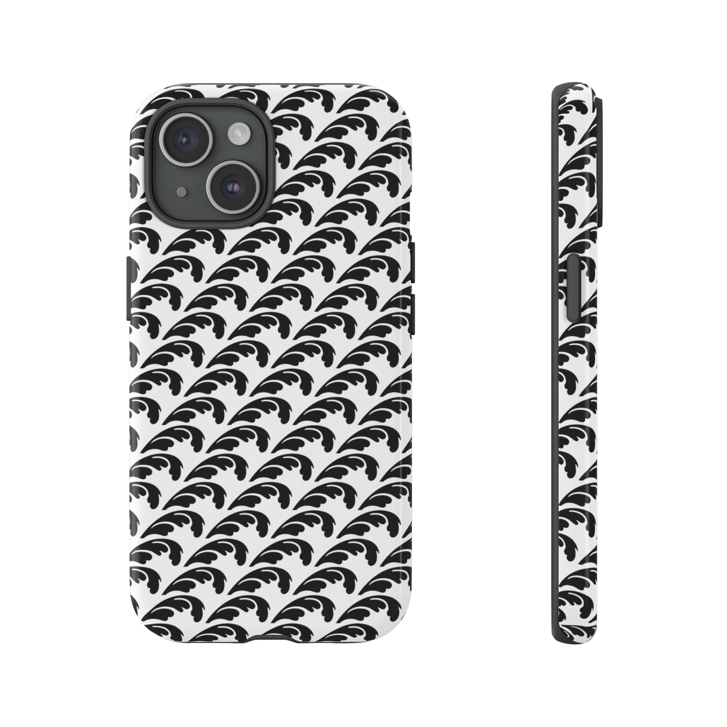 Beautiful Beloved One Flourish (black/white) - Tough Phone Cases