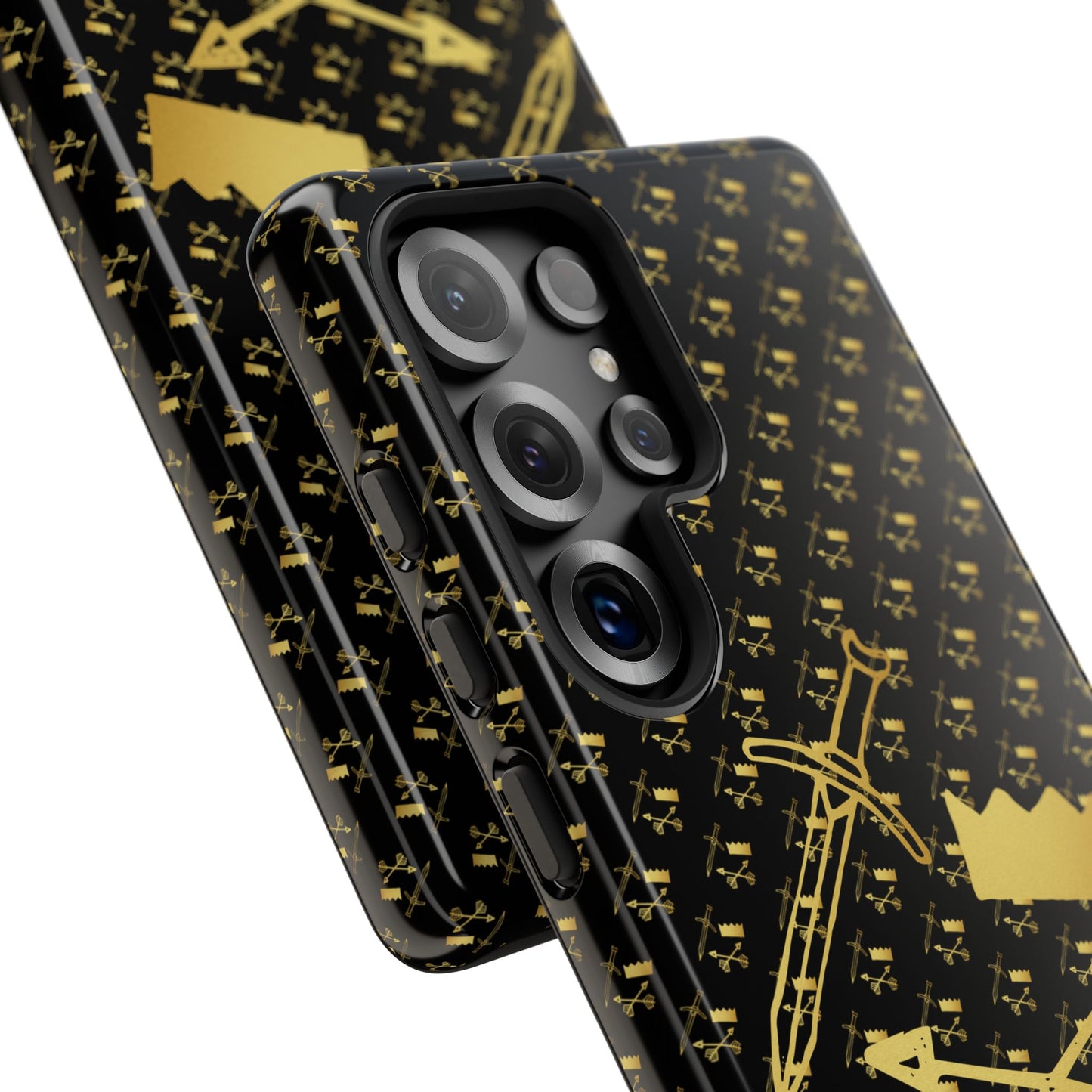 Gold and Bold Warrior - Tough Phone Cases