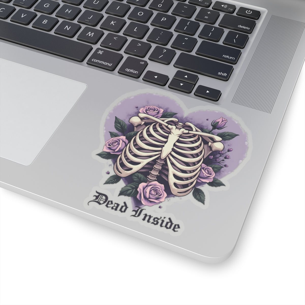 Dead Inside Ribcage Heart - Kiss-Cut Stickers