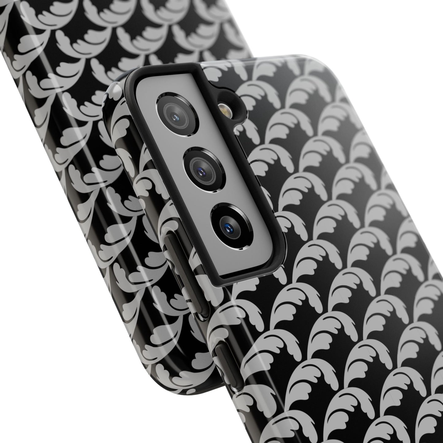 Beautiful Beloved One Flourish (silver/black) - Tough Phone Cases