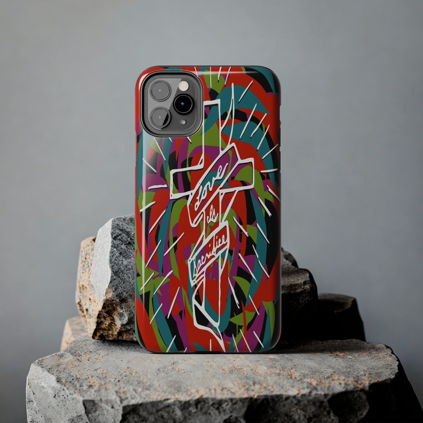 Love is Sacrifice - Tough Phone Cases