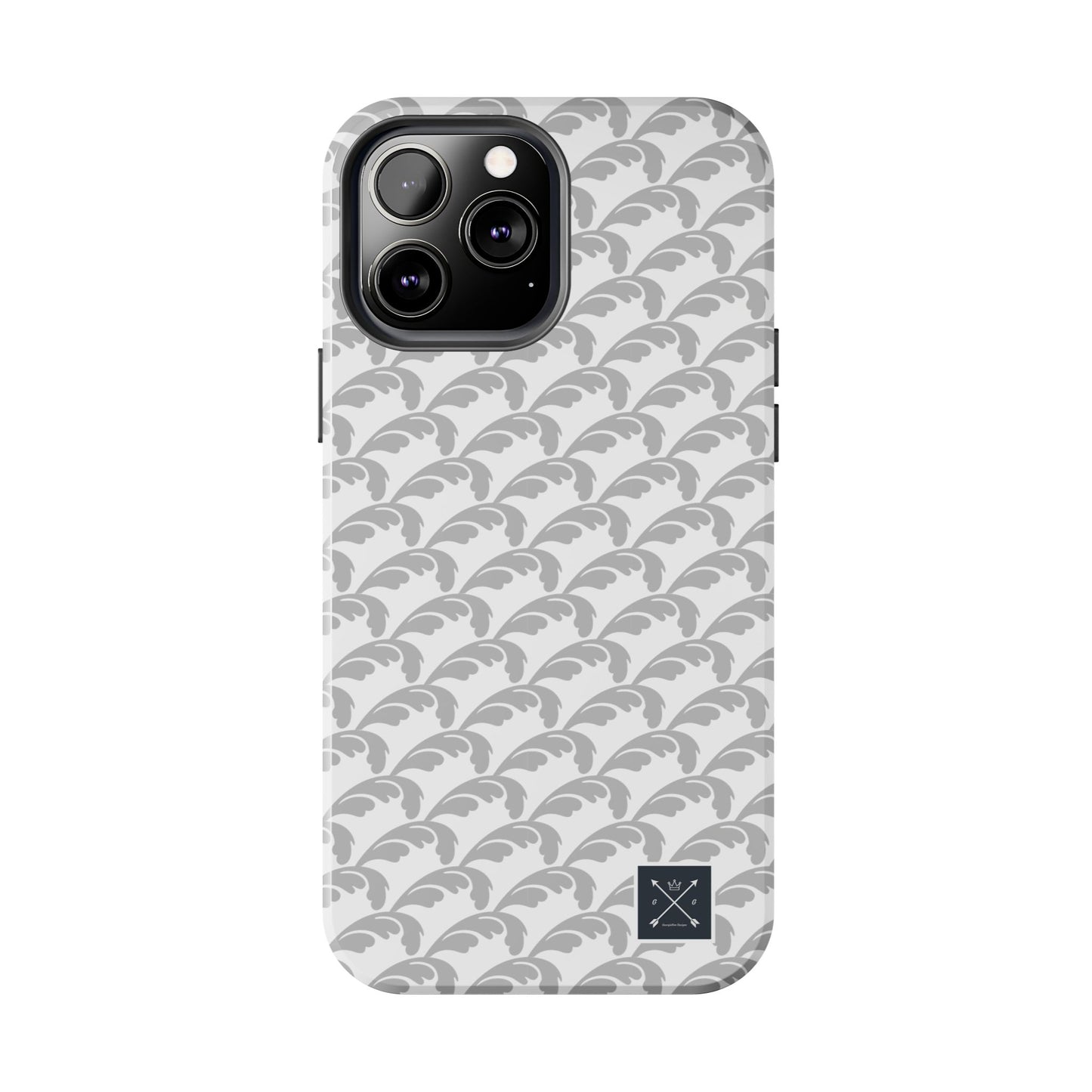 Beautiful Beloved Flourish (white/silver) - Tough Phone Cases