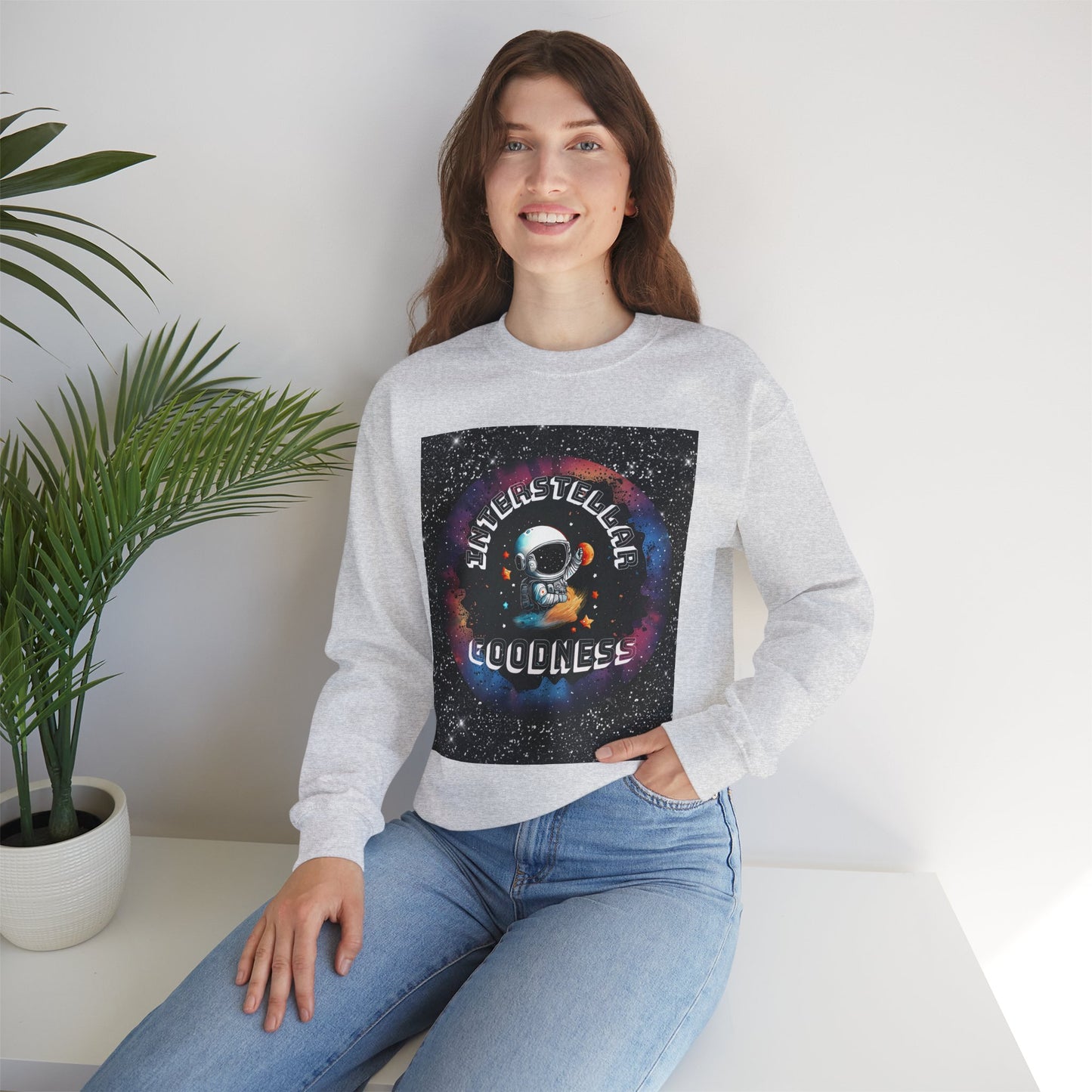 Interstellar Goodness - Unisex Crewneck Sweatshirt