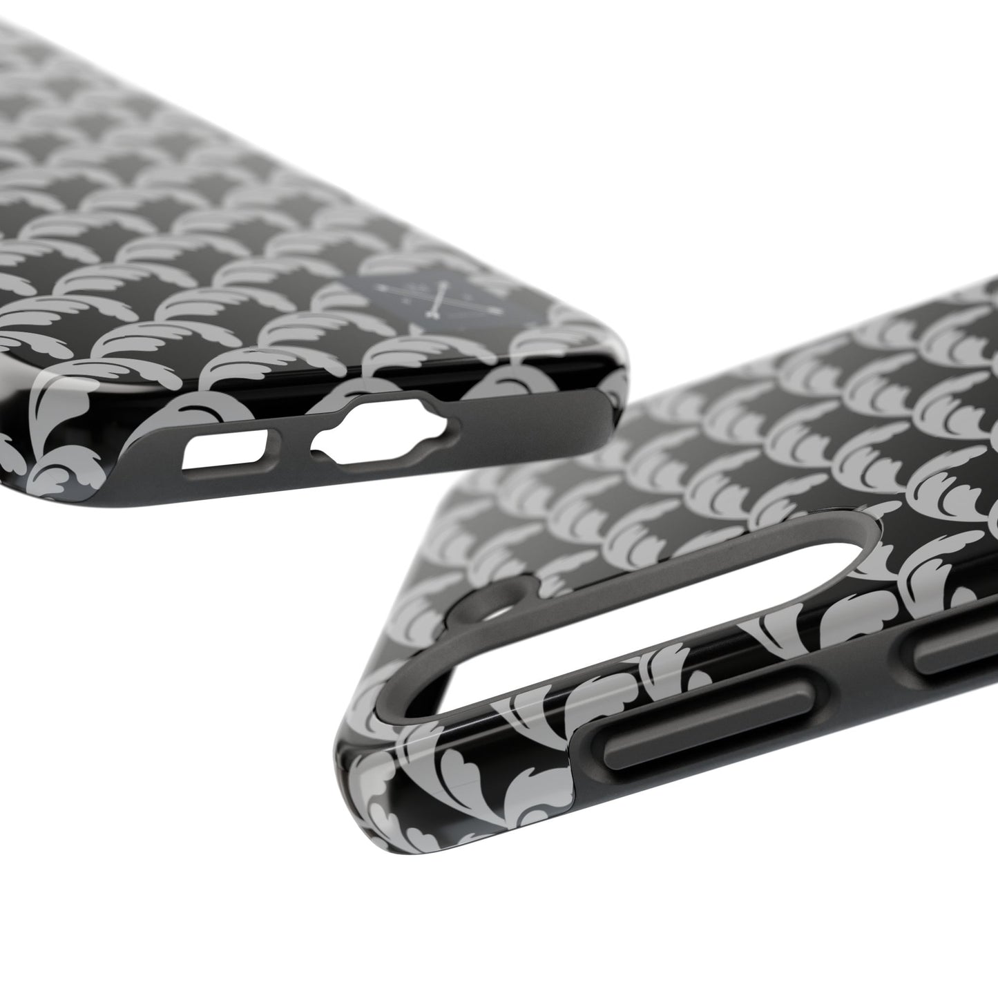 Beautiful Beloved One Flourish (silver/black) - Tough Phone Cases