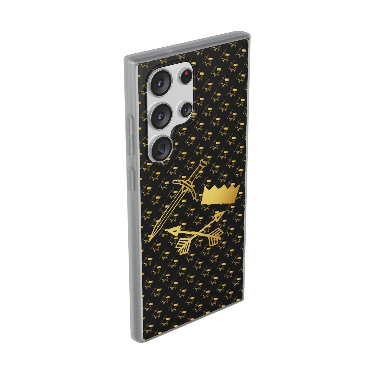 Gold and Bold Warrior - Flexi  Phone Cases