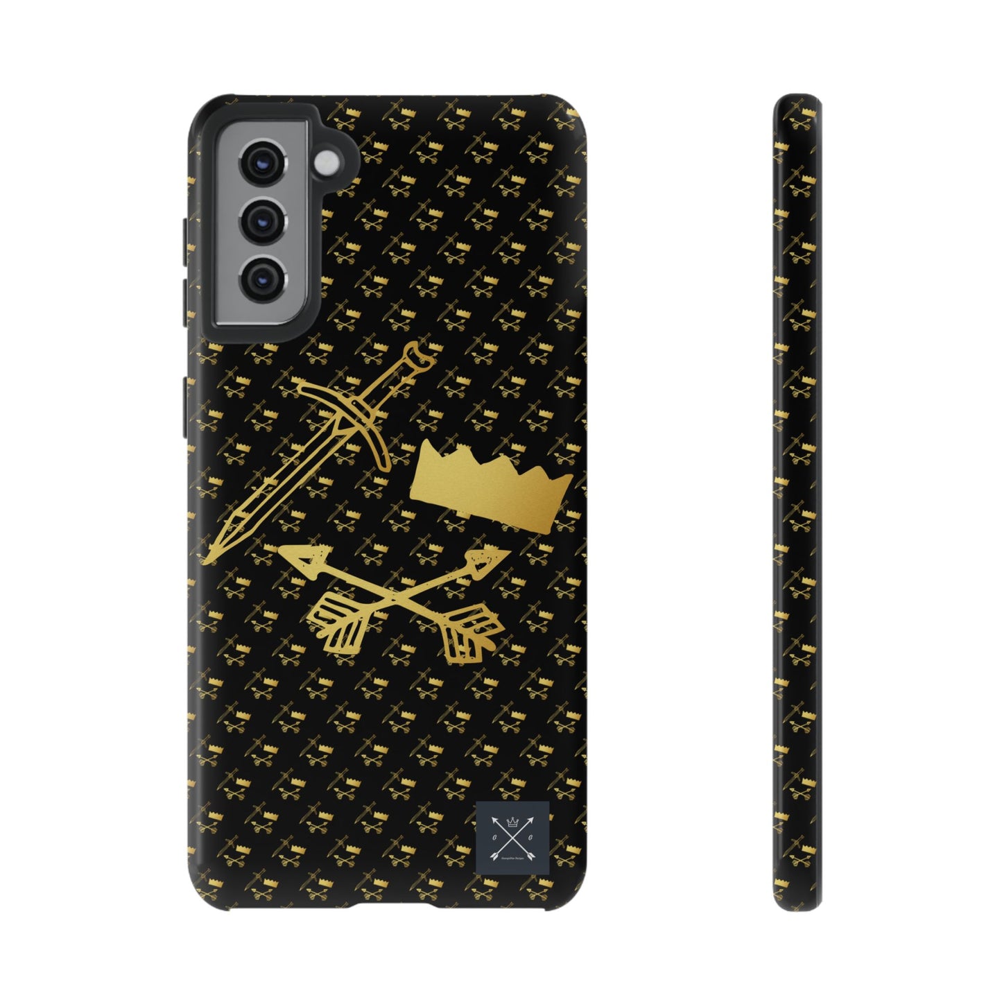 Gold and Bold Warrior - Tough Phone Cases