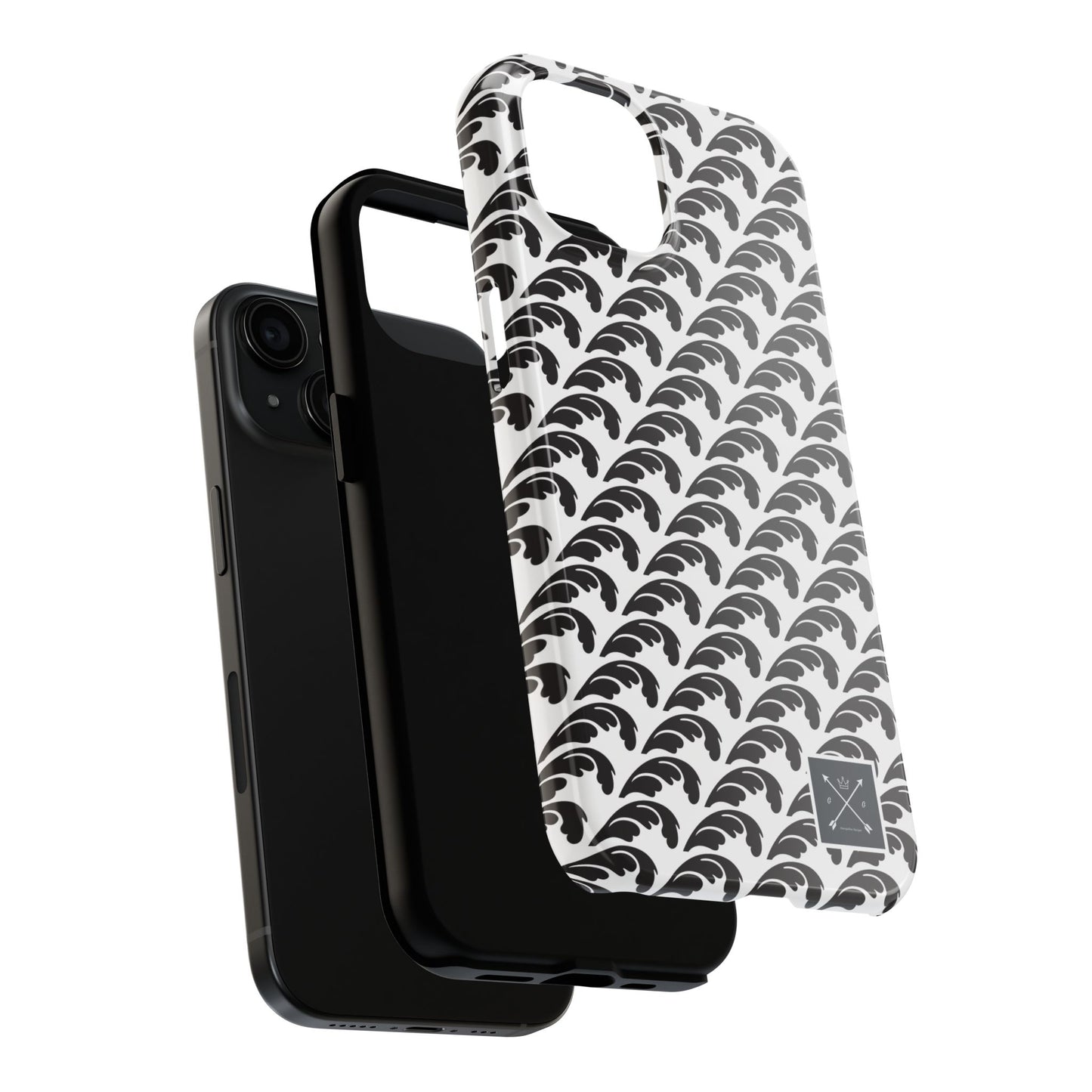 Beautiful Beloved One Flourish (black/white) - Tough Phone Cases