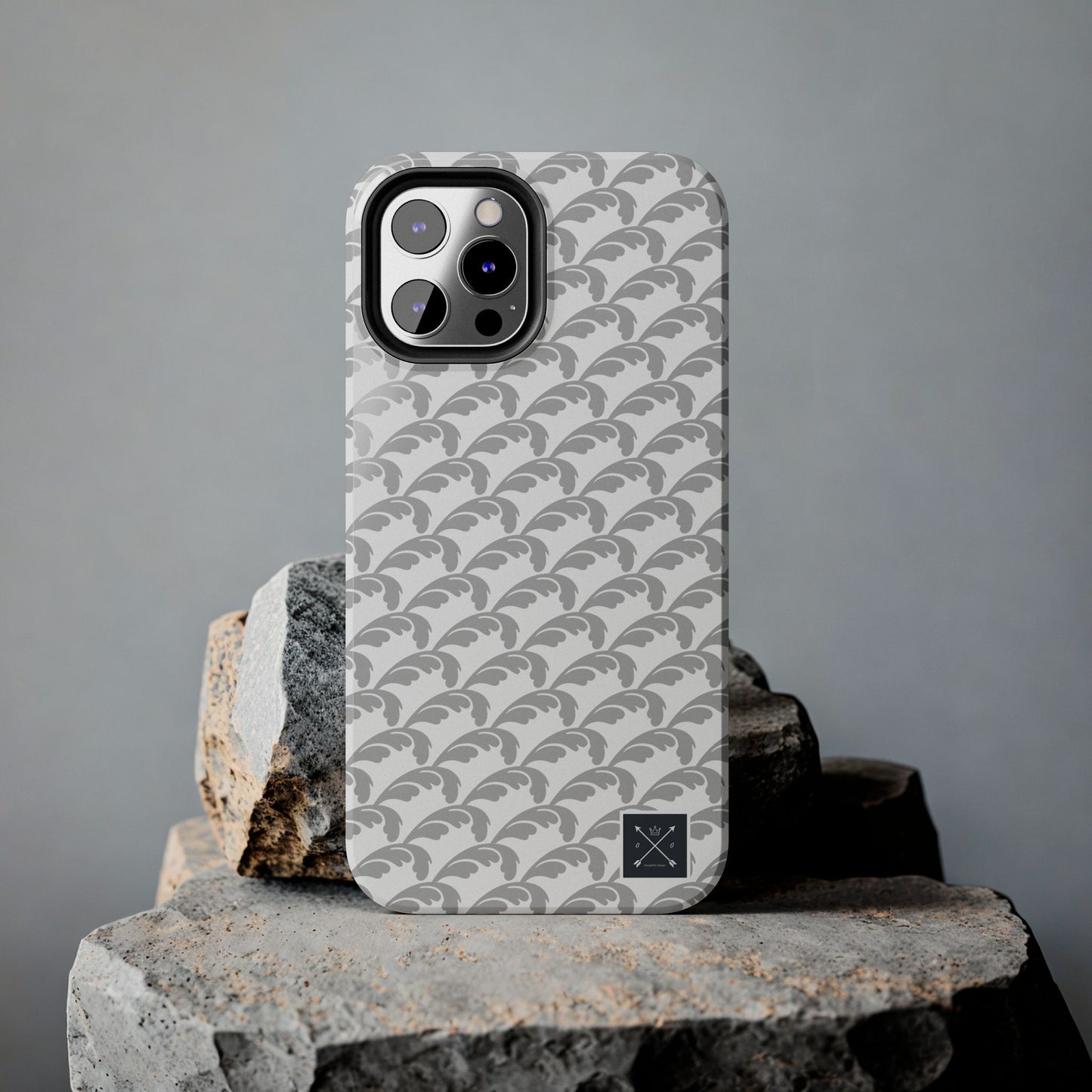 Beautiful Beloved Flourish (white/silver) - Tough Phone Cases