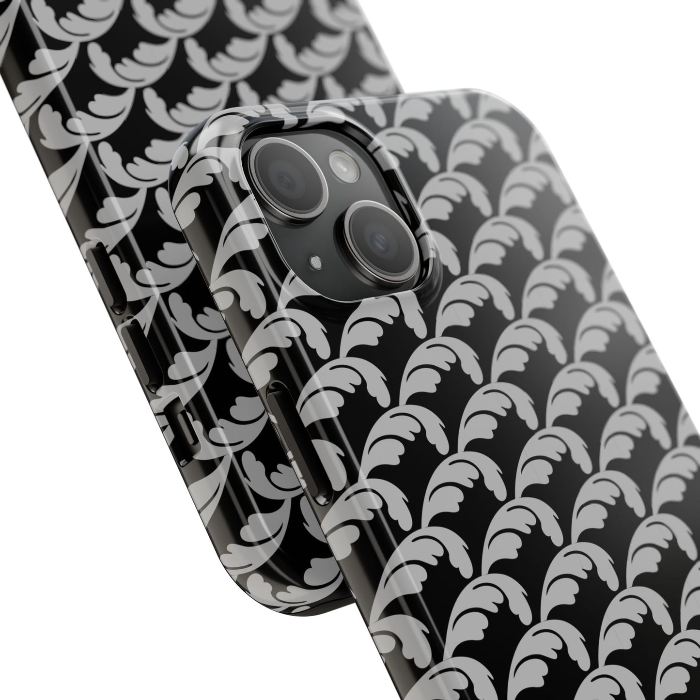Beautiful Beloved One Flourish (silver/black) - Tough Phone Cases
