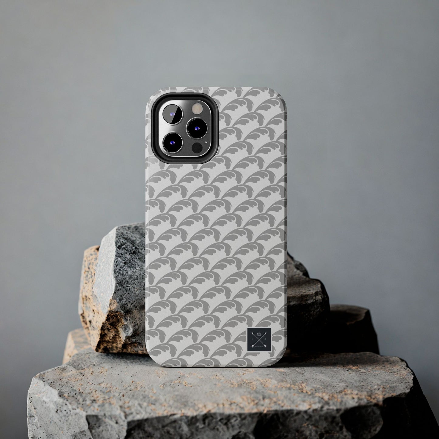Beautiful Beloved Flourish (white/silver) - Tough Phone Cases
