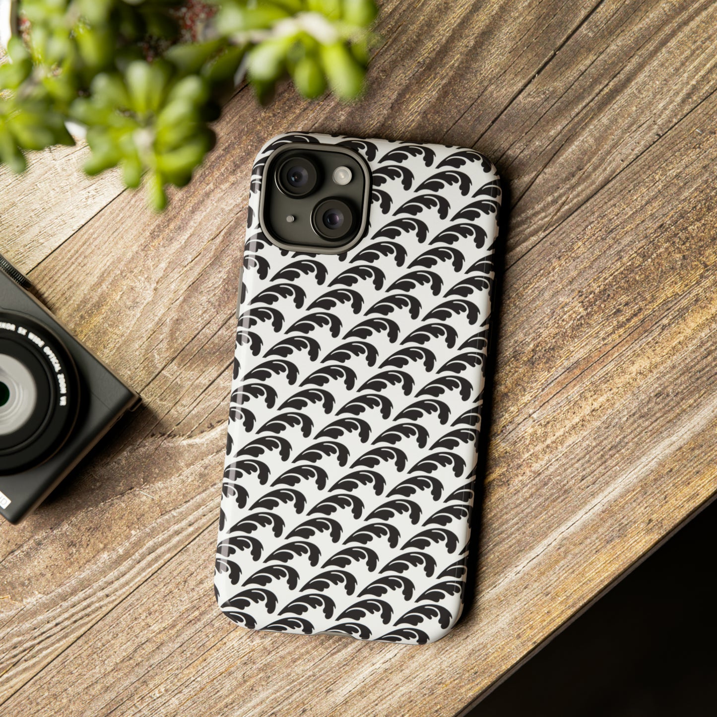 Beautiful Beloved One Flourish (black/white) - Tough Phone Cases