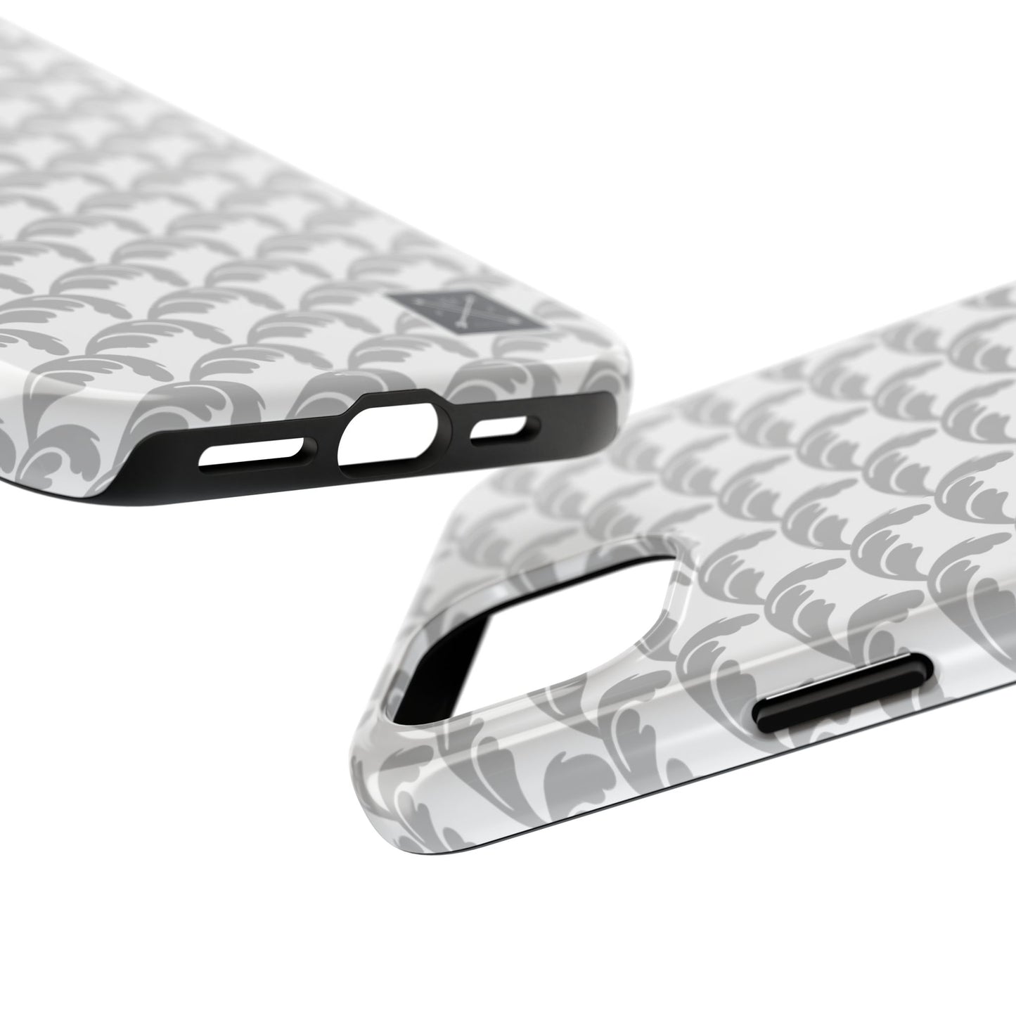Beautiful Beloved Flourish (white/silver) - Tough Phone Cases