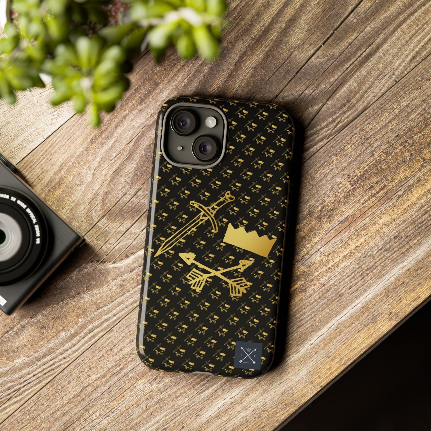Gold and Bold Warrior - Tough Phone Cases