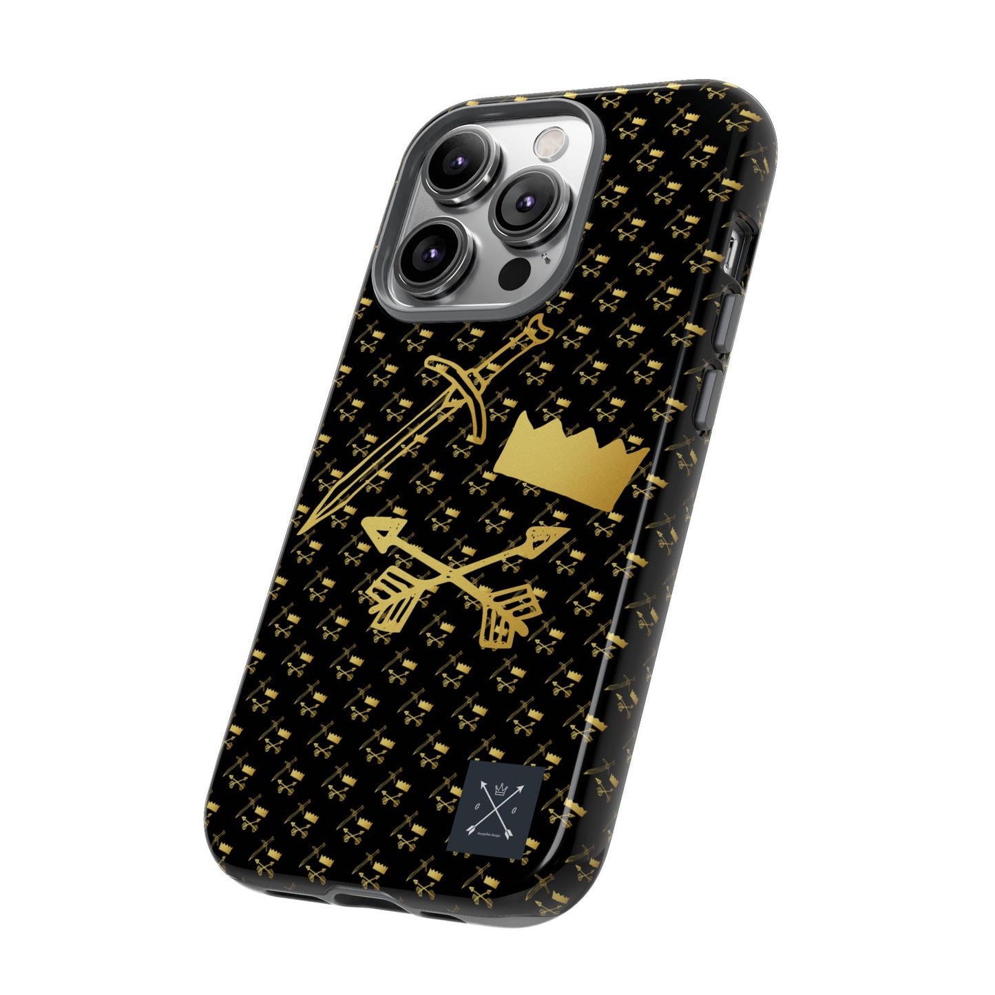 Gold and Bold Warrior - Tough Phone Cases