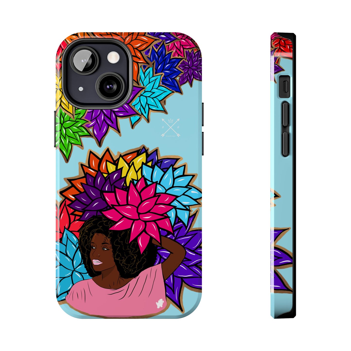 Beauty with Flowers - Tough Phone Cases