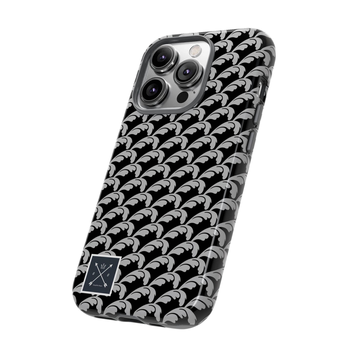 Beautiful Beloved One Flourish (black/silver) - Tough Phone Cases