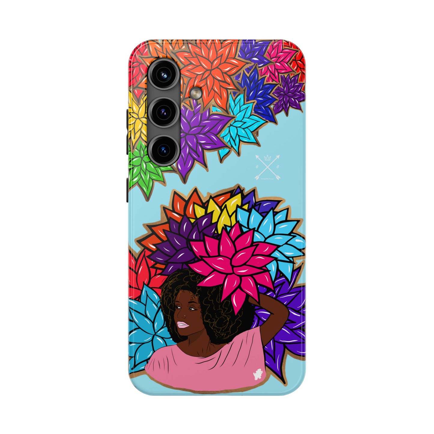 Beauty with Flowers - Tough Phone Cases