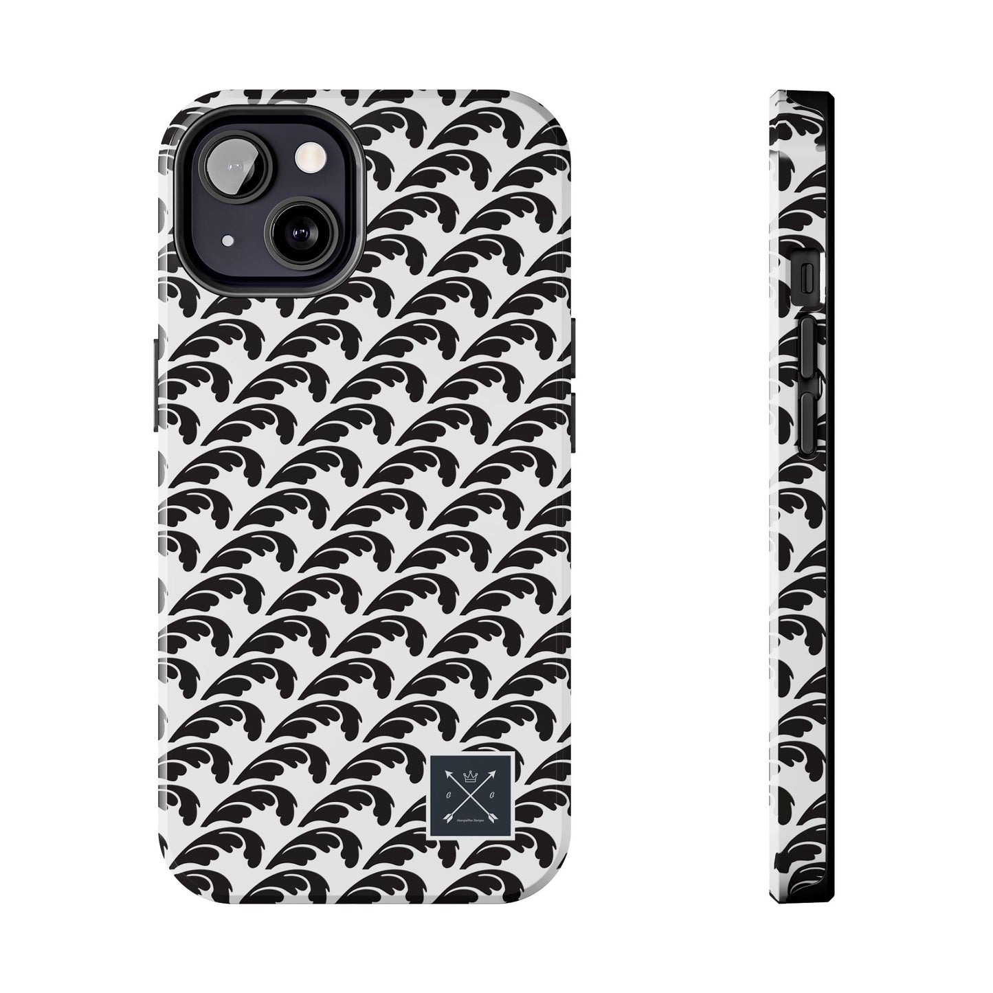 Beautiful Beloved One Flourish (black/white) - Tough Phone Cases