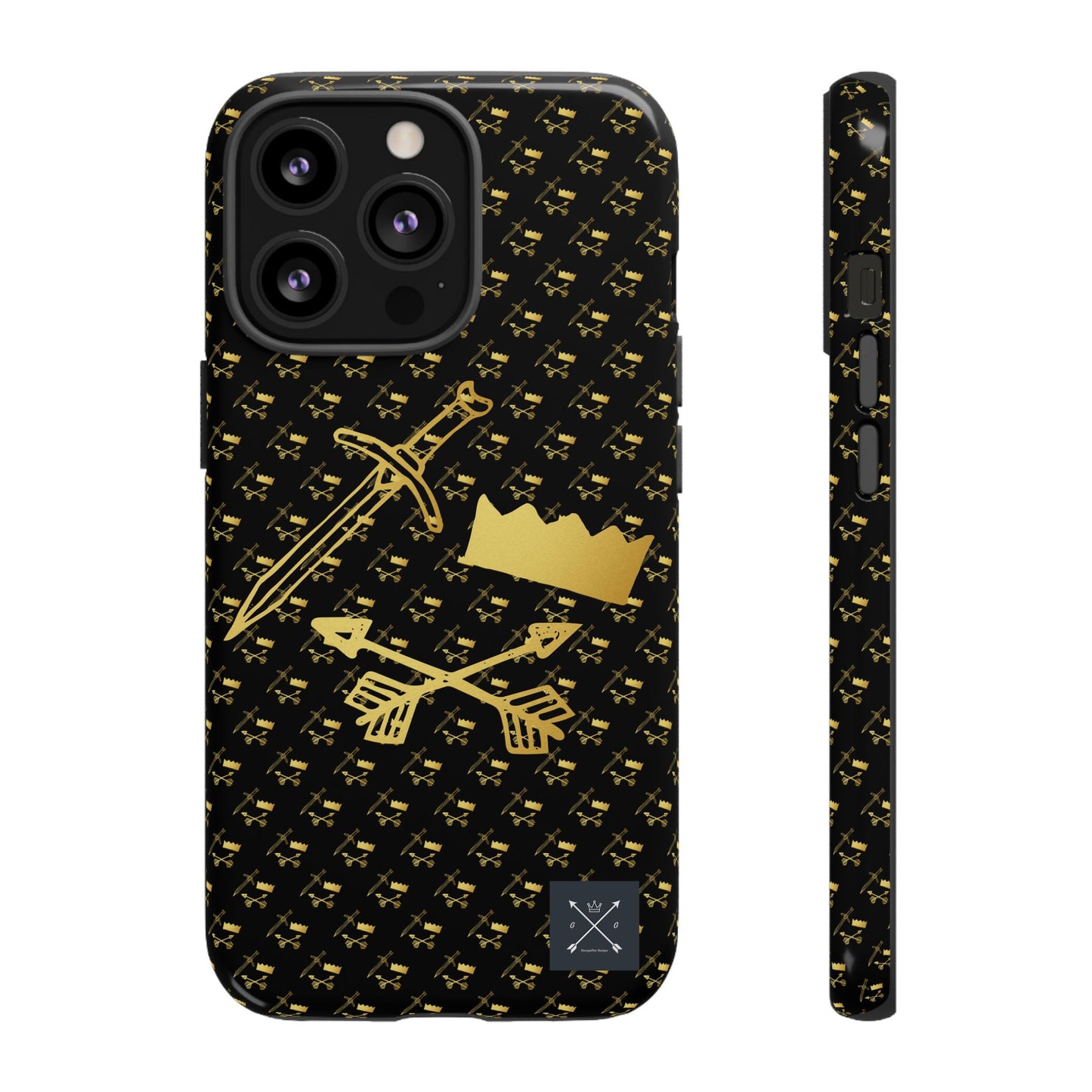 Gold and Bold Warrior - Tough Phone Cases