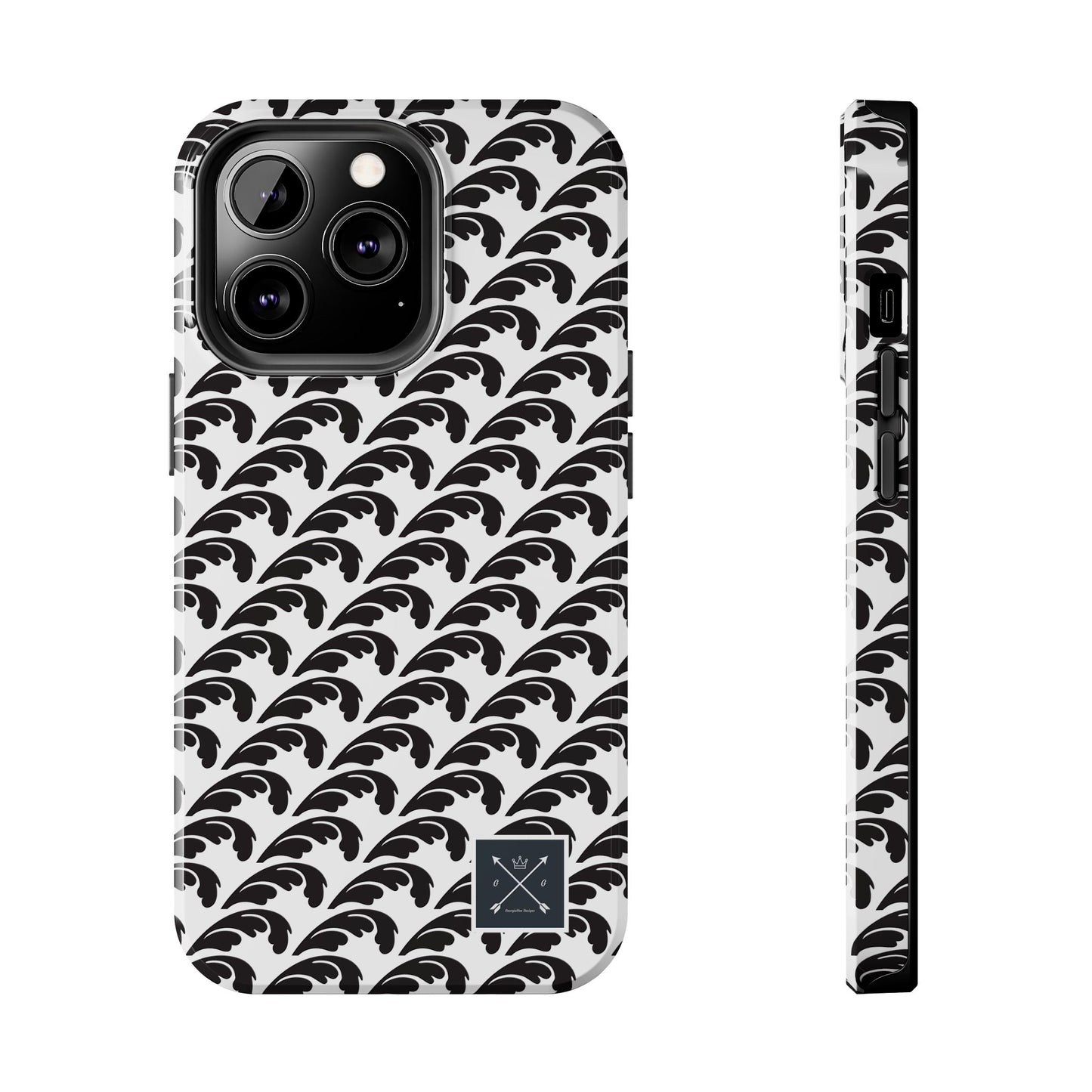 Beautiful Beloved One Flourish (black/white) - Tough Phone Cases