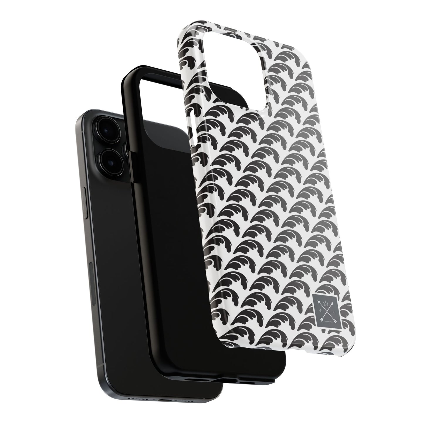 Beautiful Beloved One Flourish (black/white) - Tough Phone Cases