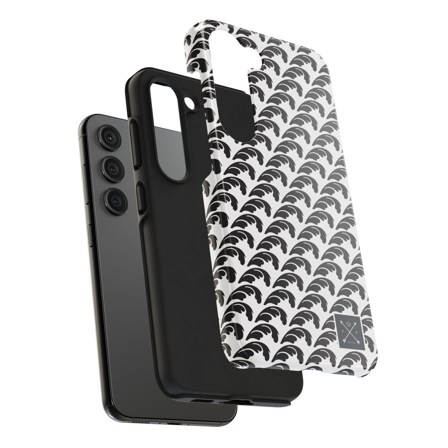 Beautiful Beloved One Flourish (black/white) - Tough Phone Cases