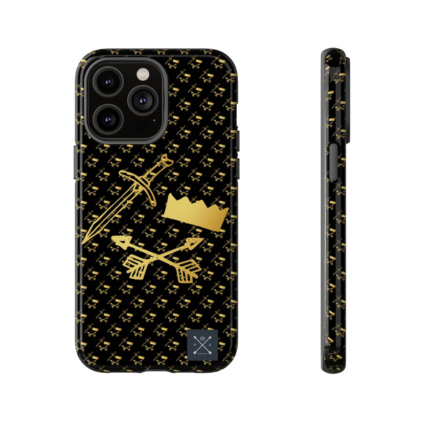 Gold and Bold Warrior - Tough Phone Cases
