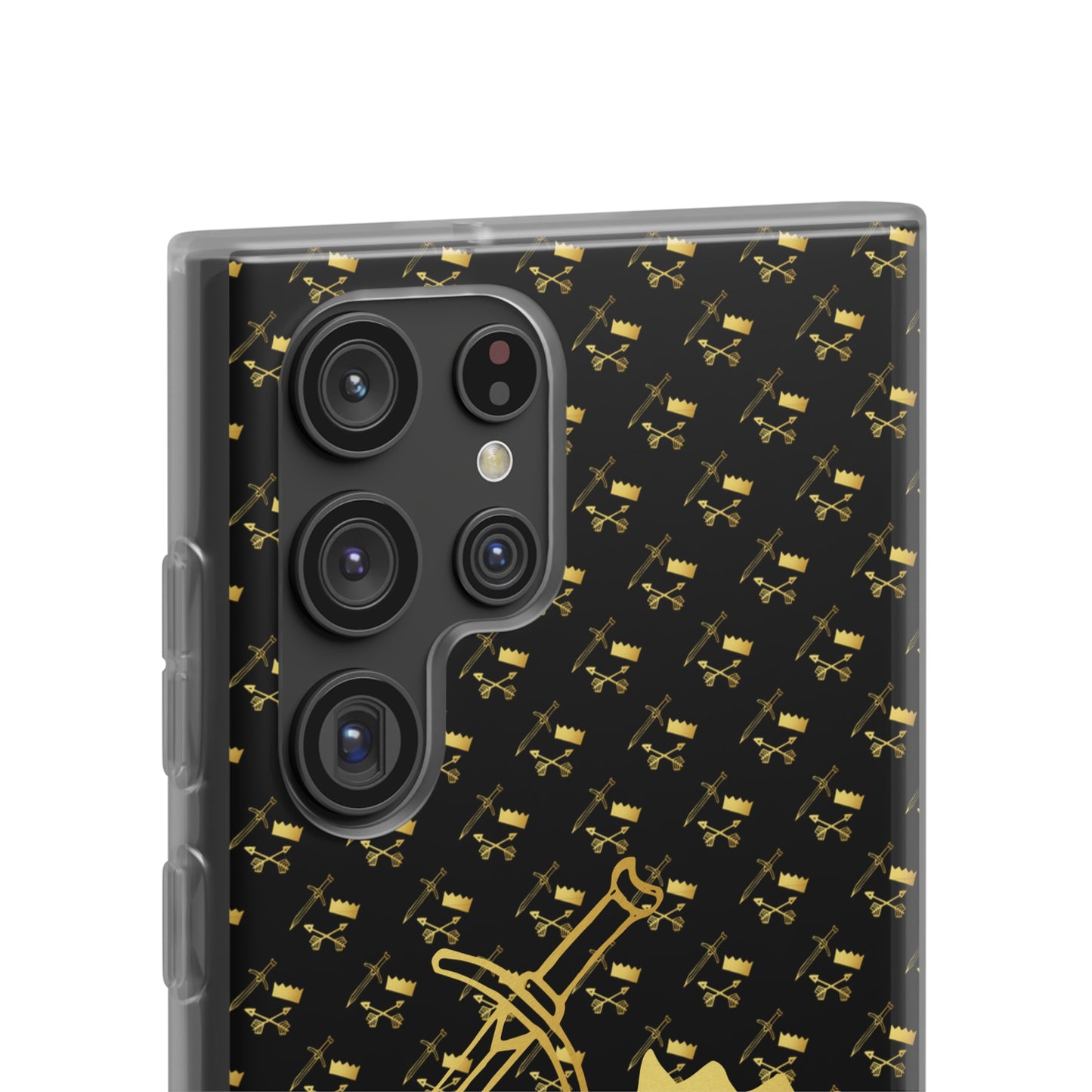 Gold and Bold Warrior - Flexi  Phone Cases