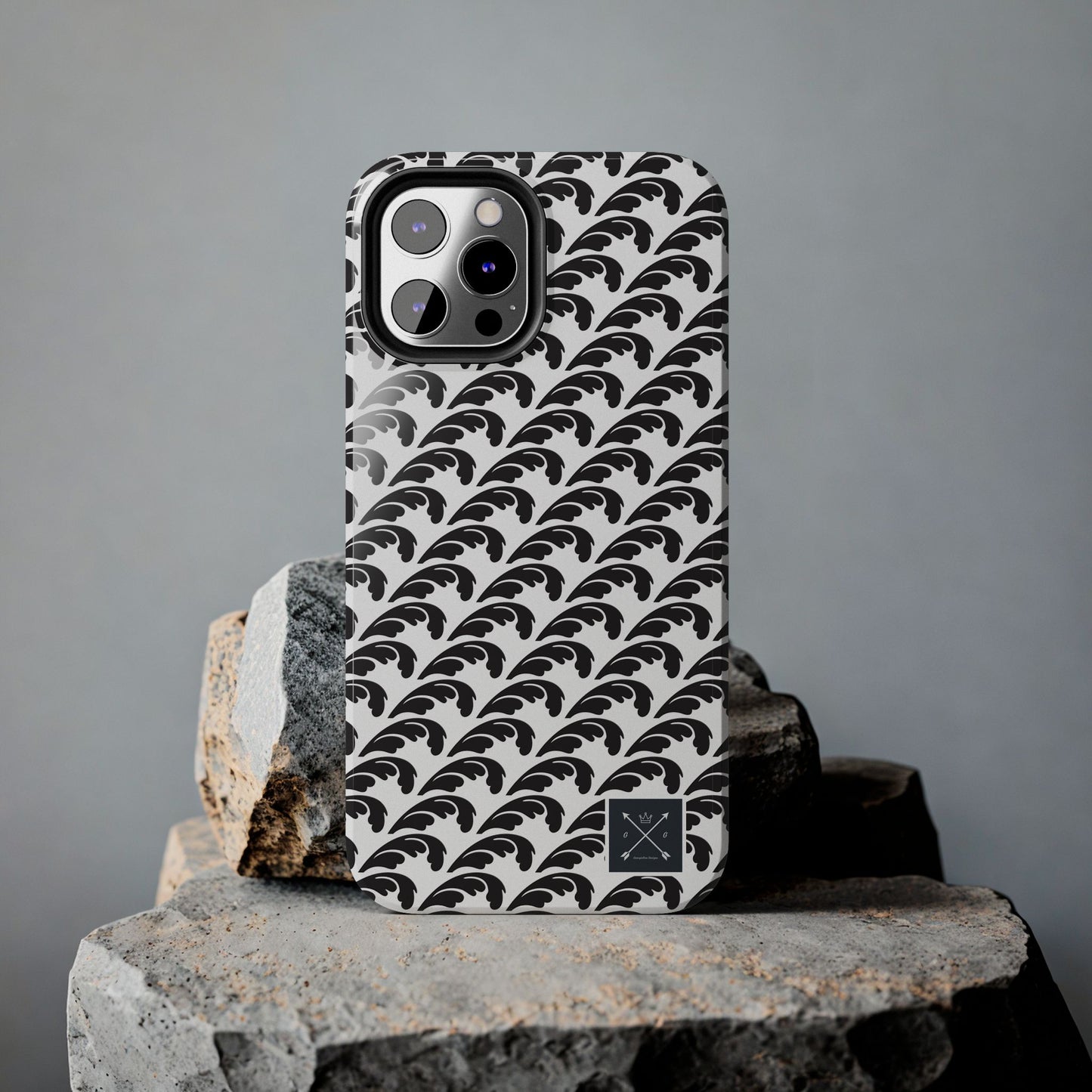 Beautiful Beloved One Flourish (black/white) - Tough Phone Cases