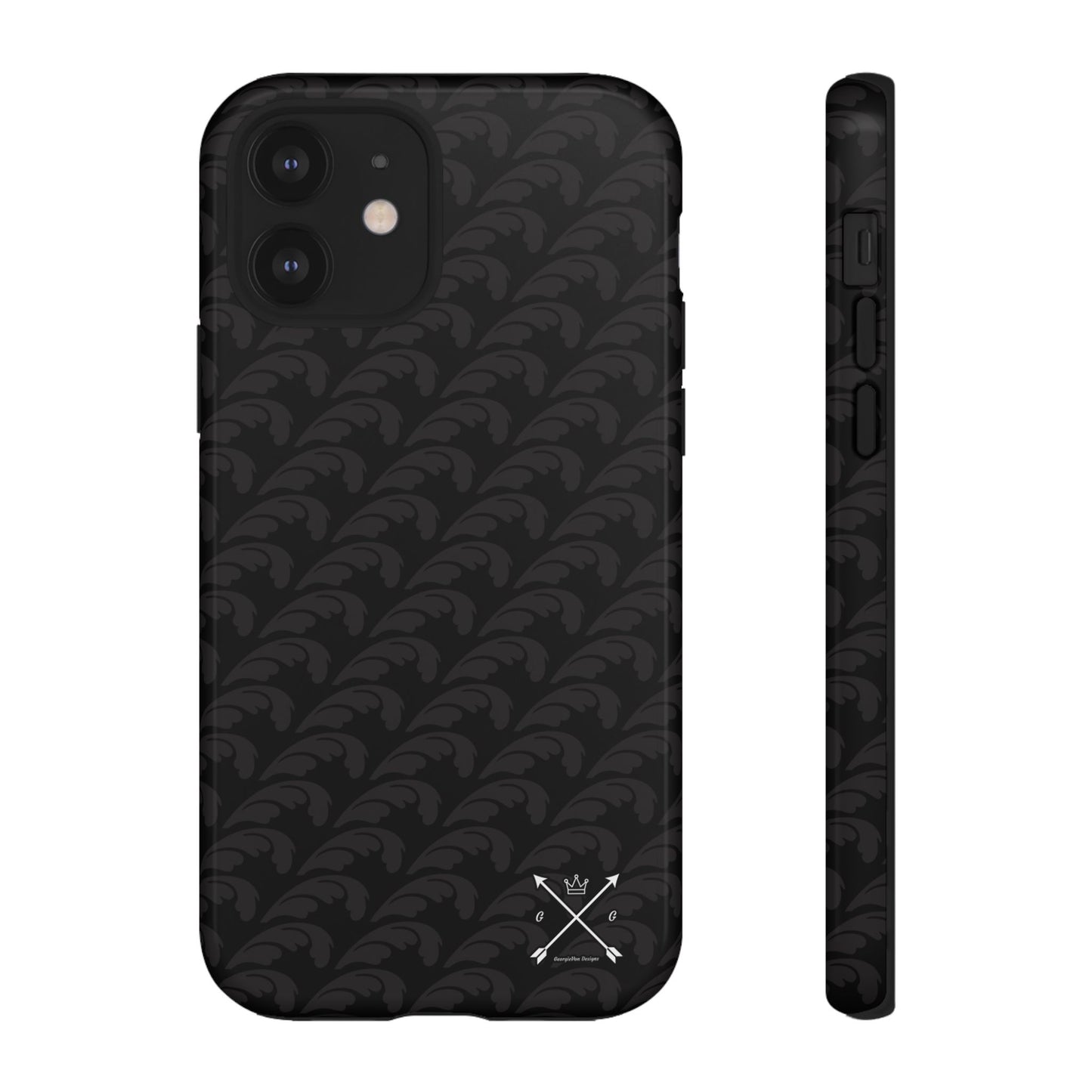 Beautiful Beloved One Flourish - Tough Phone Cases (black/black)
