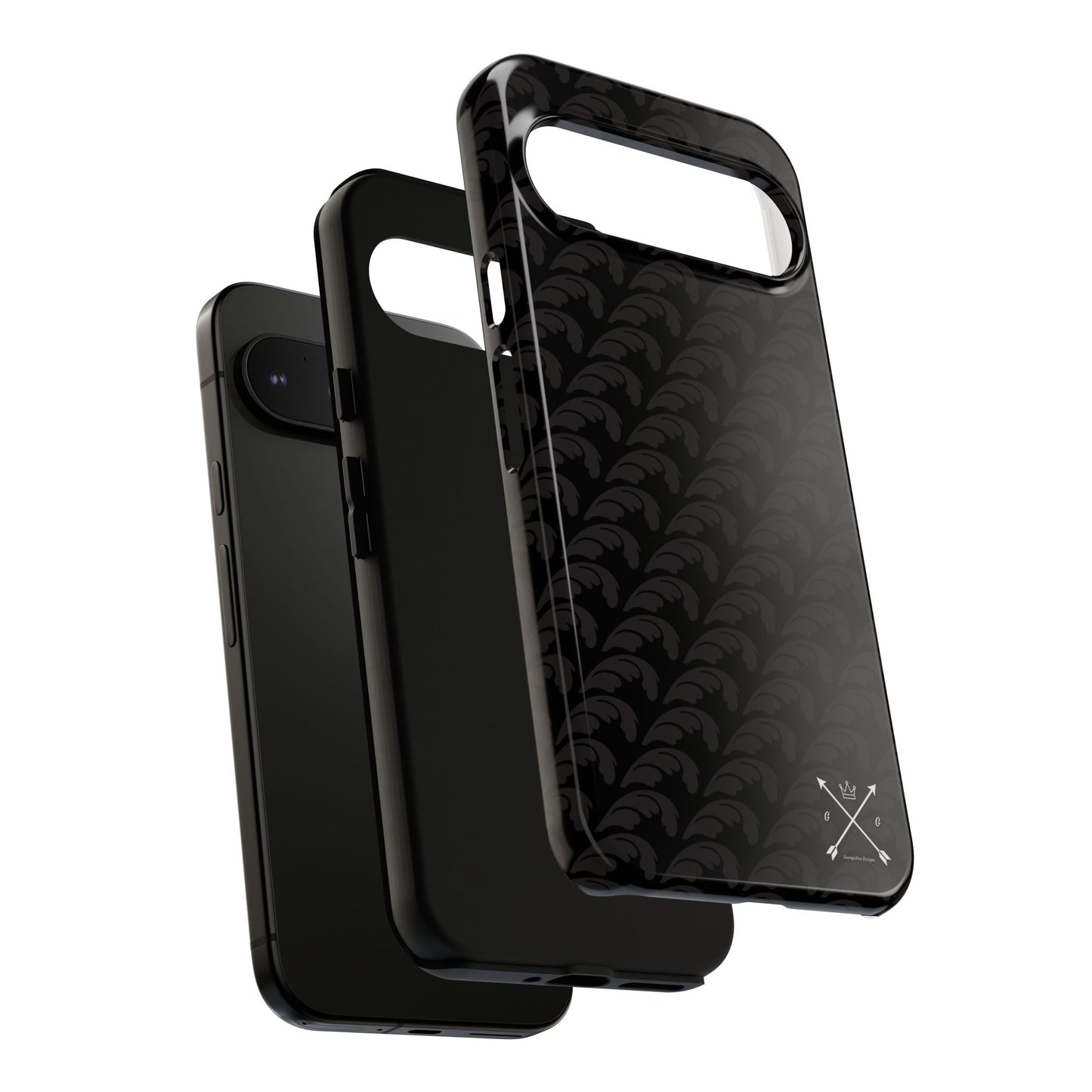 Beautiful Beloved One Flourish - Tough Phone Cases (black/black)