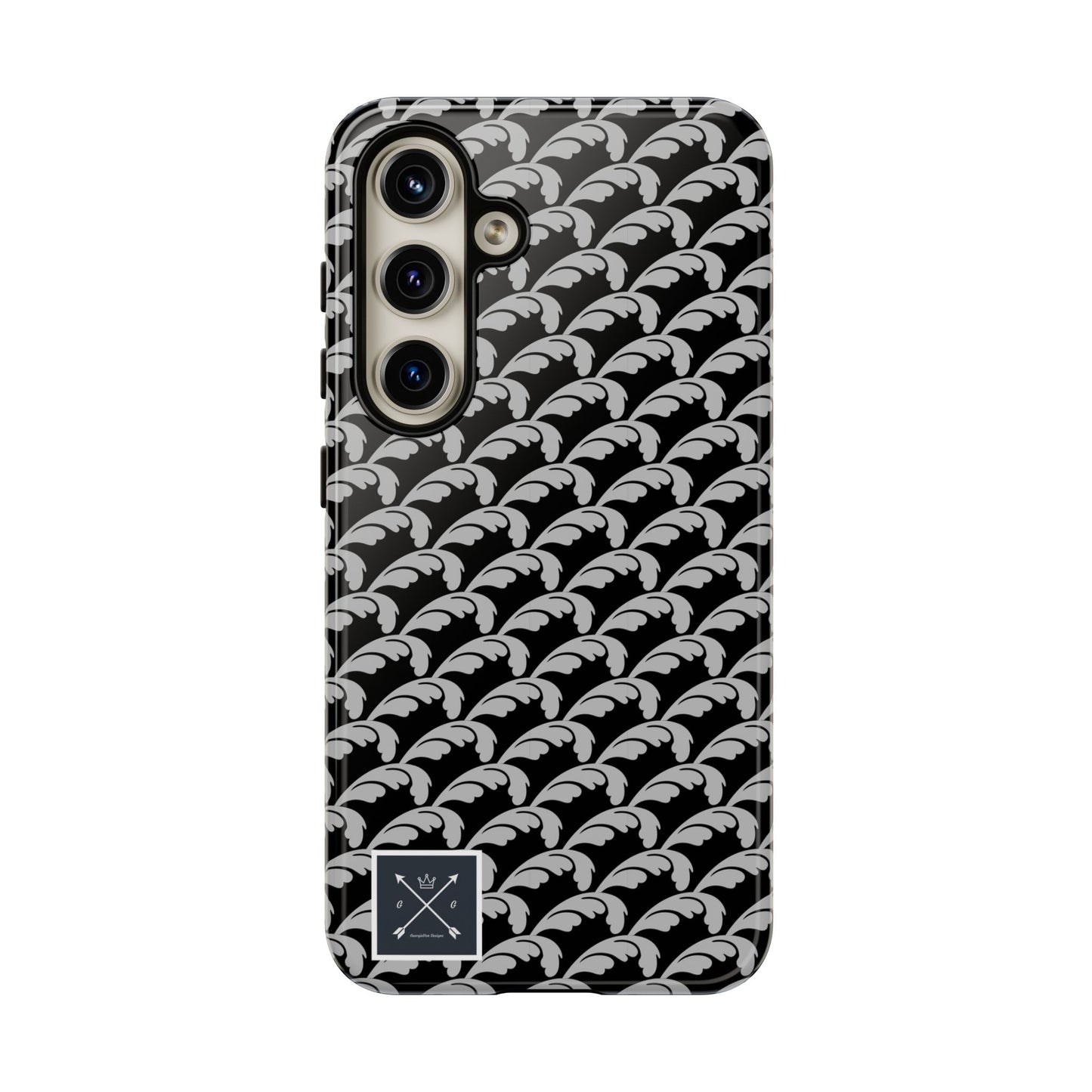 Beautiful Beloved One Flourish (black/silver) - Tough Phone Cases