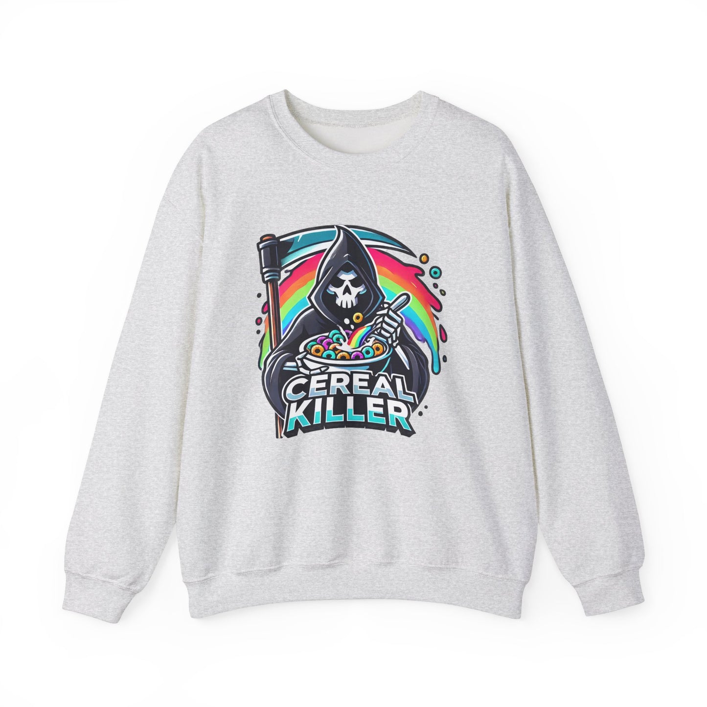 Cereal Killer Grim Design - Unisex Sweatshirt