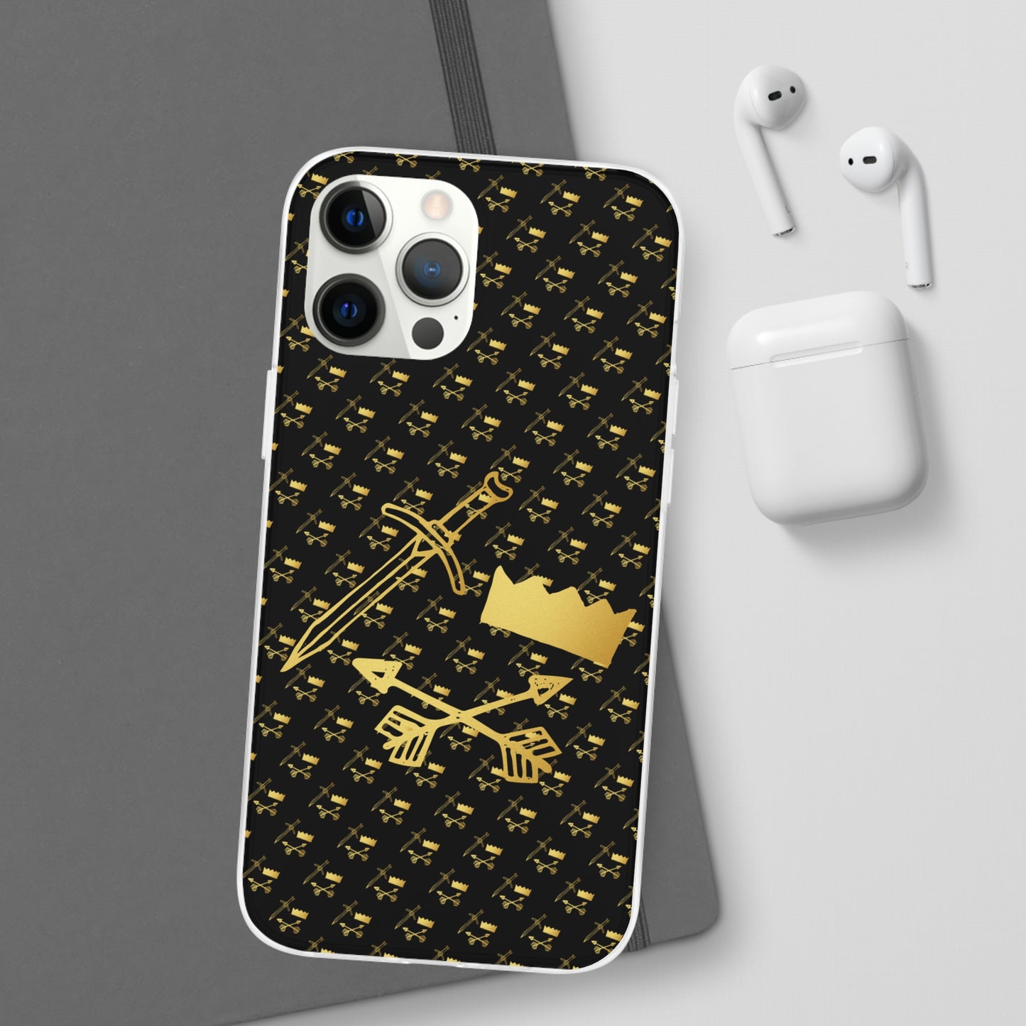 Gold and Bold Warrior - Flexi  Phone Cases