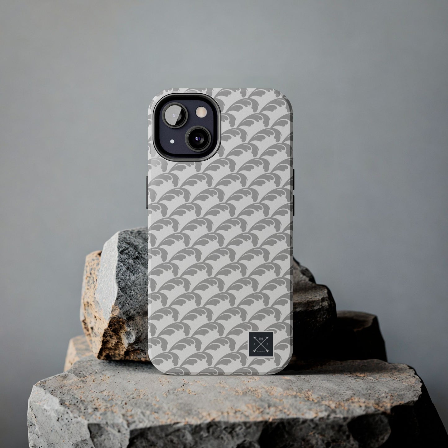Beautiful Beloved Flourish (white/silver) - Tough Phone Cases